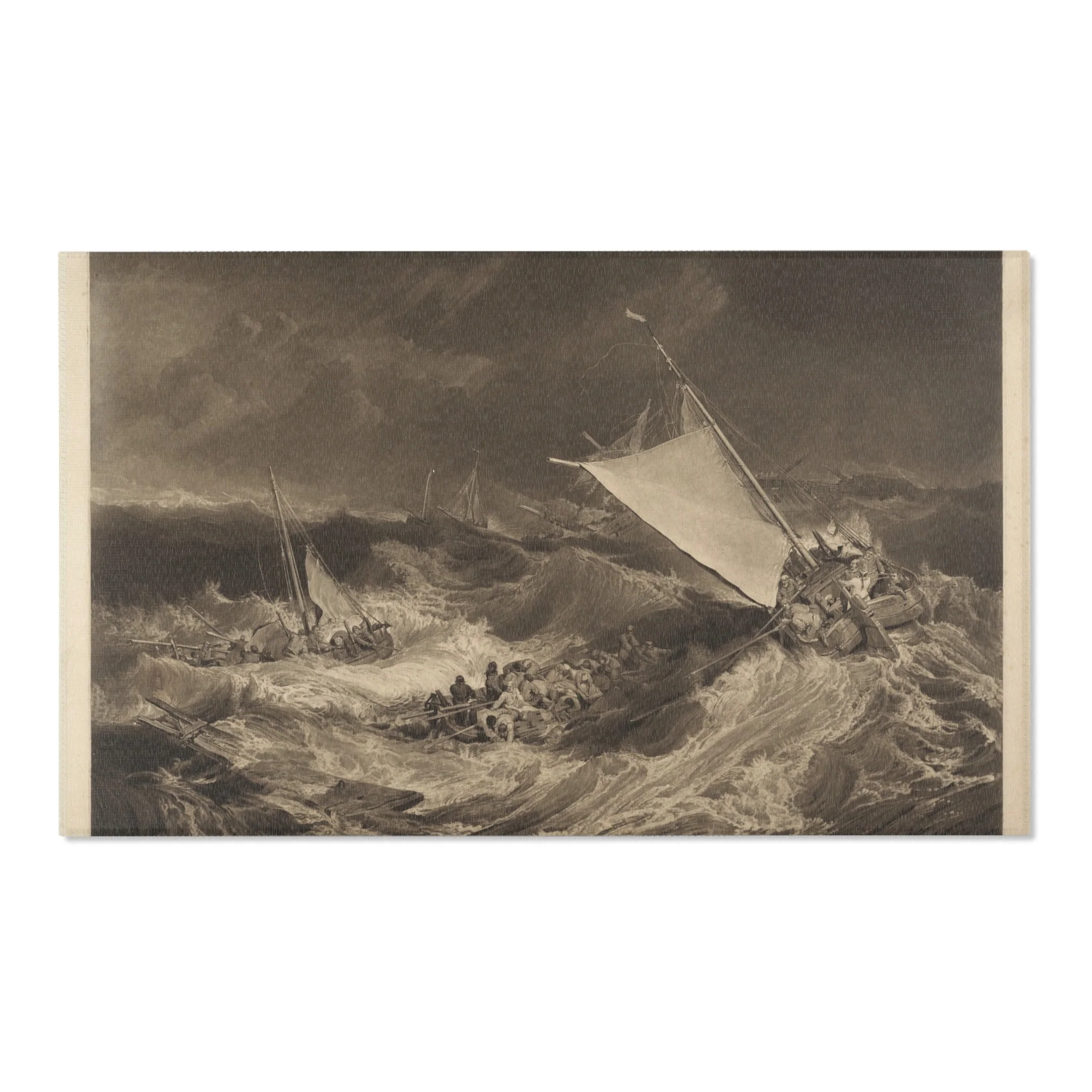 Charles Turner - A Shipwreck | Area Rug - Image 5
