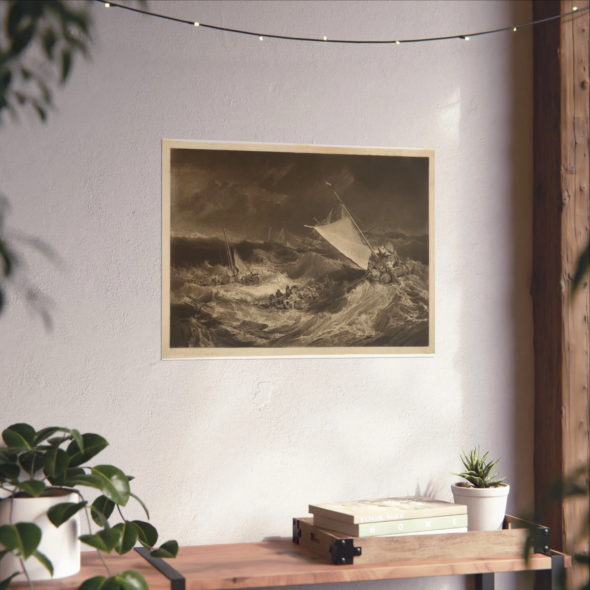 Charles Turner - A Shipwreck | Fine Art Poster - Image 10