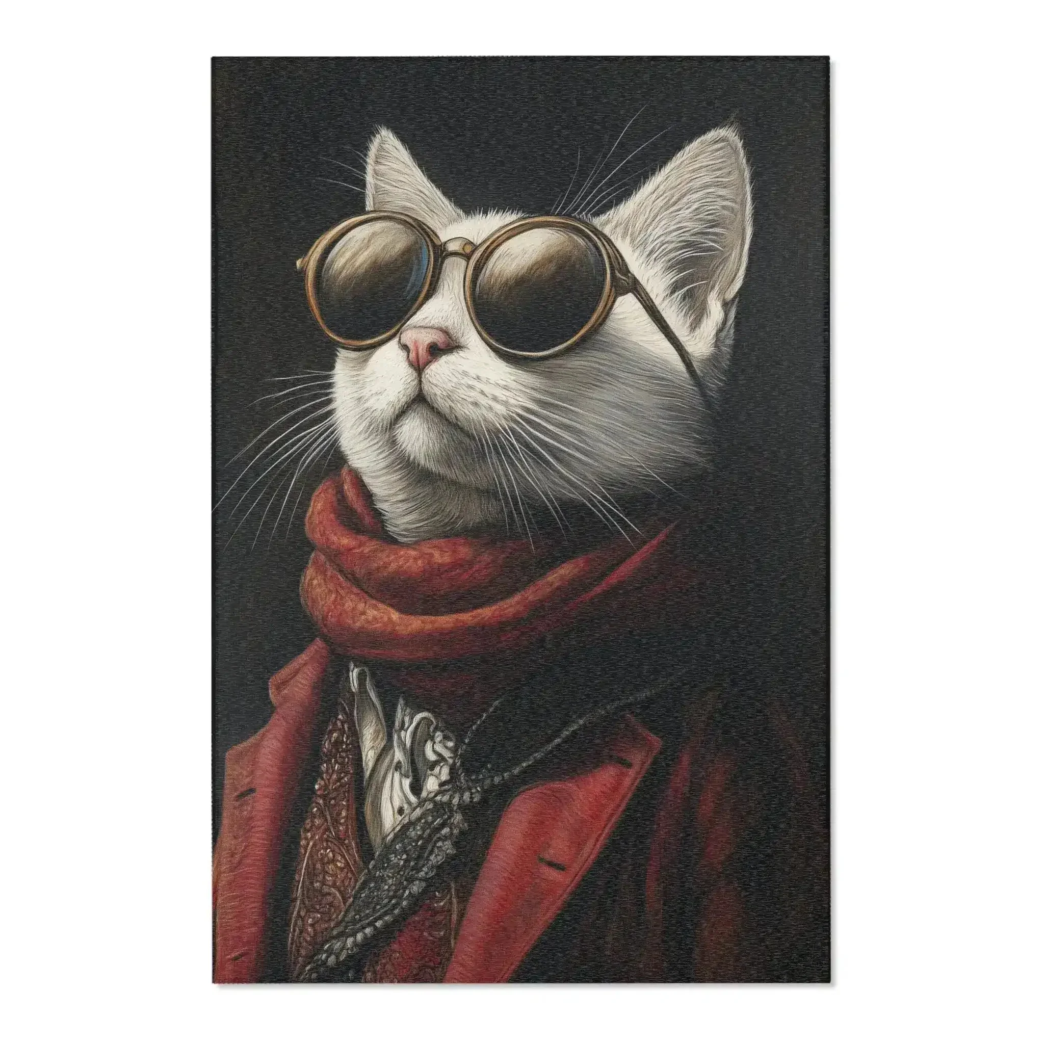 Chic Cat in Couture Accent Rug - Image 3