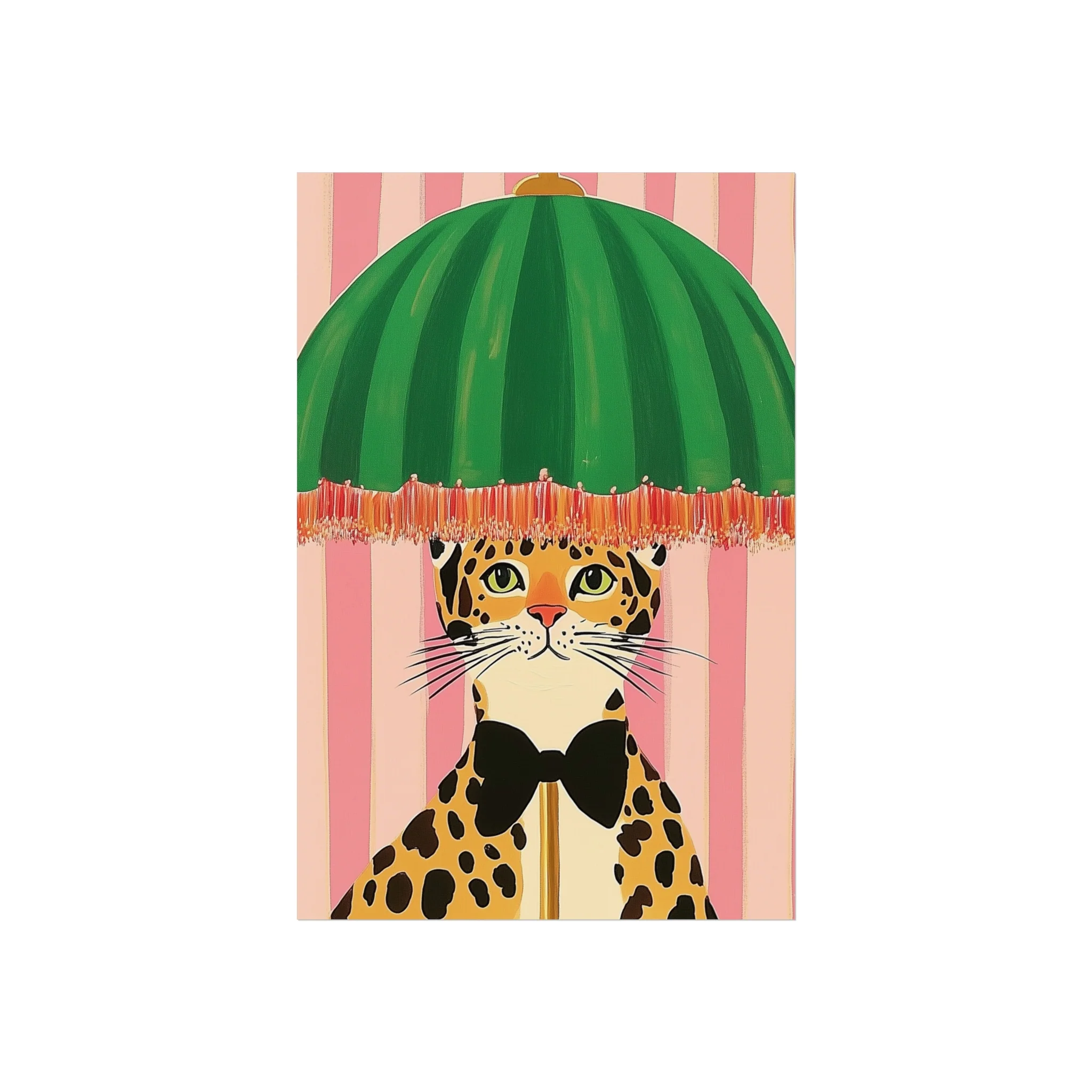 Dapper Leopard Fine Art Poster - Image 11