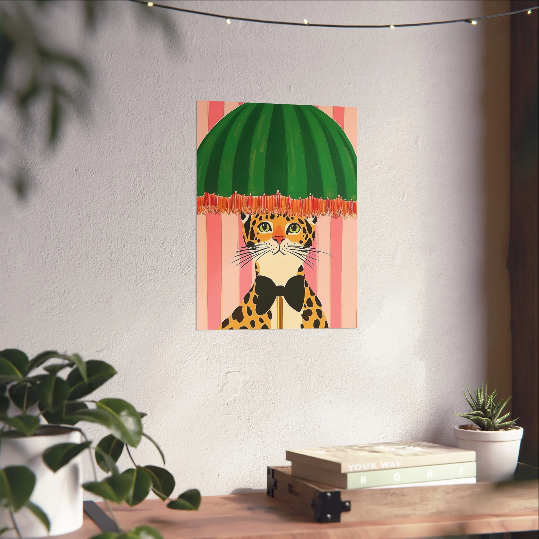 Dapper Leopard Fine Art Poster - Image 28