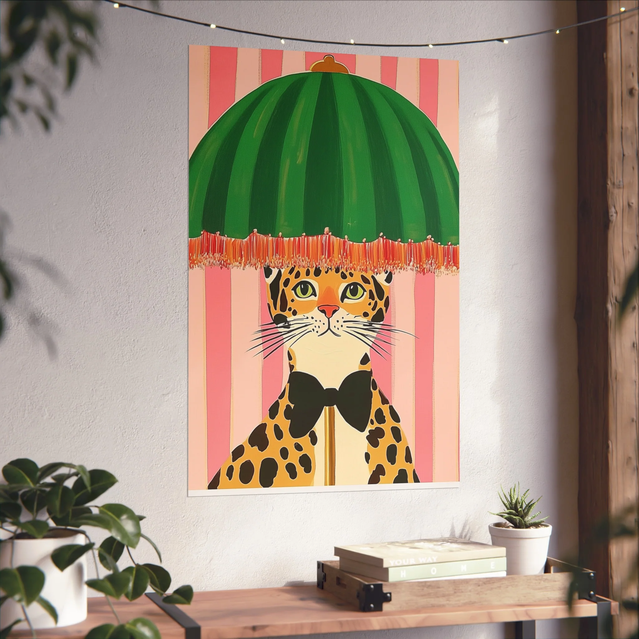 Dapper Leopard Fine Art Poster - Image 40
