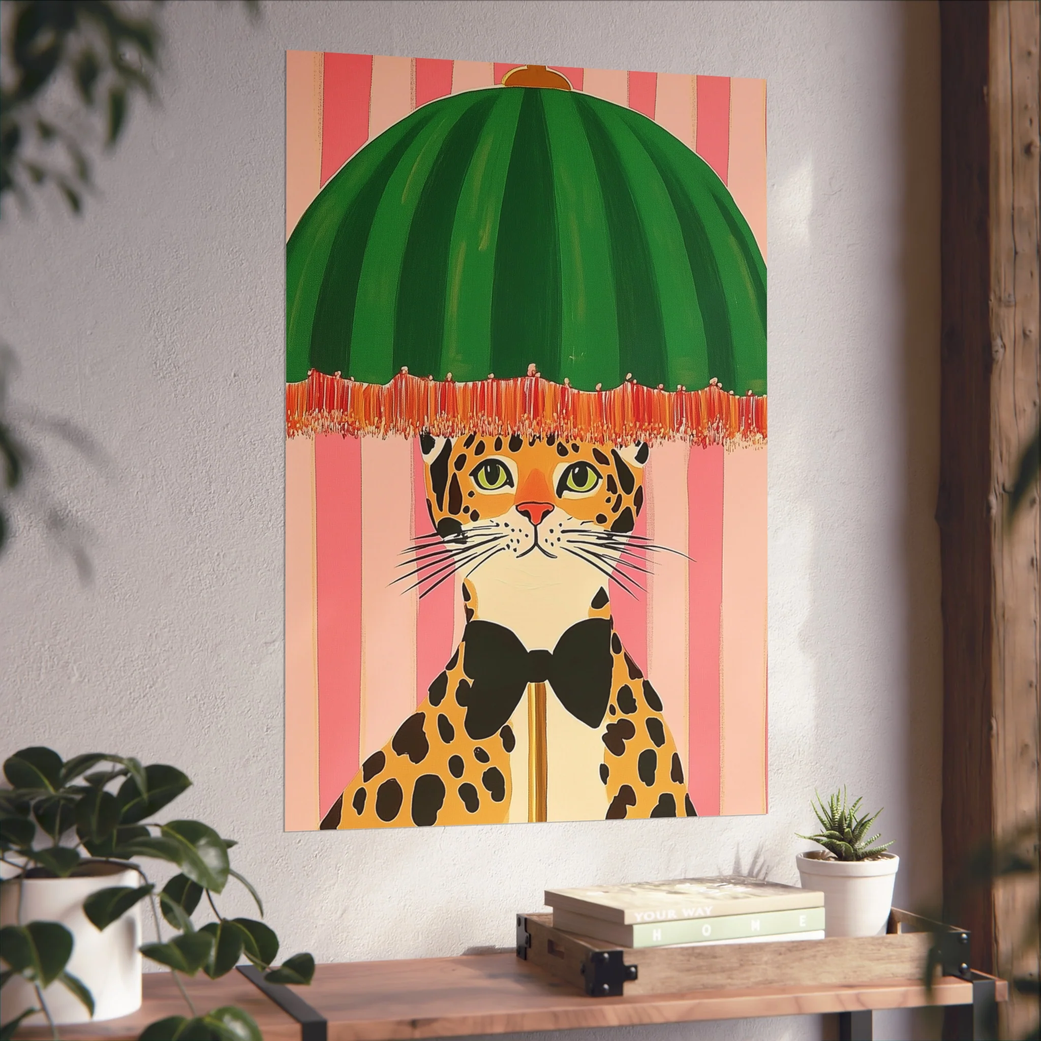 Dapper Leopard Fine Art Poster - Image 44