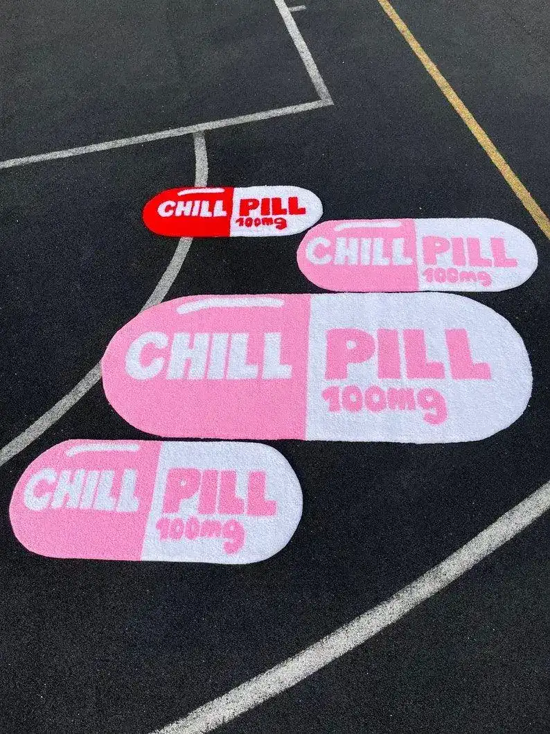 Chill Pill Oval Tufted Rug - Image 4