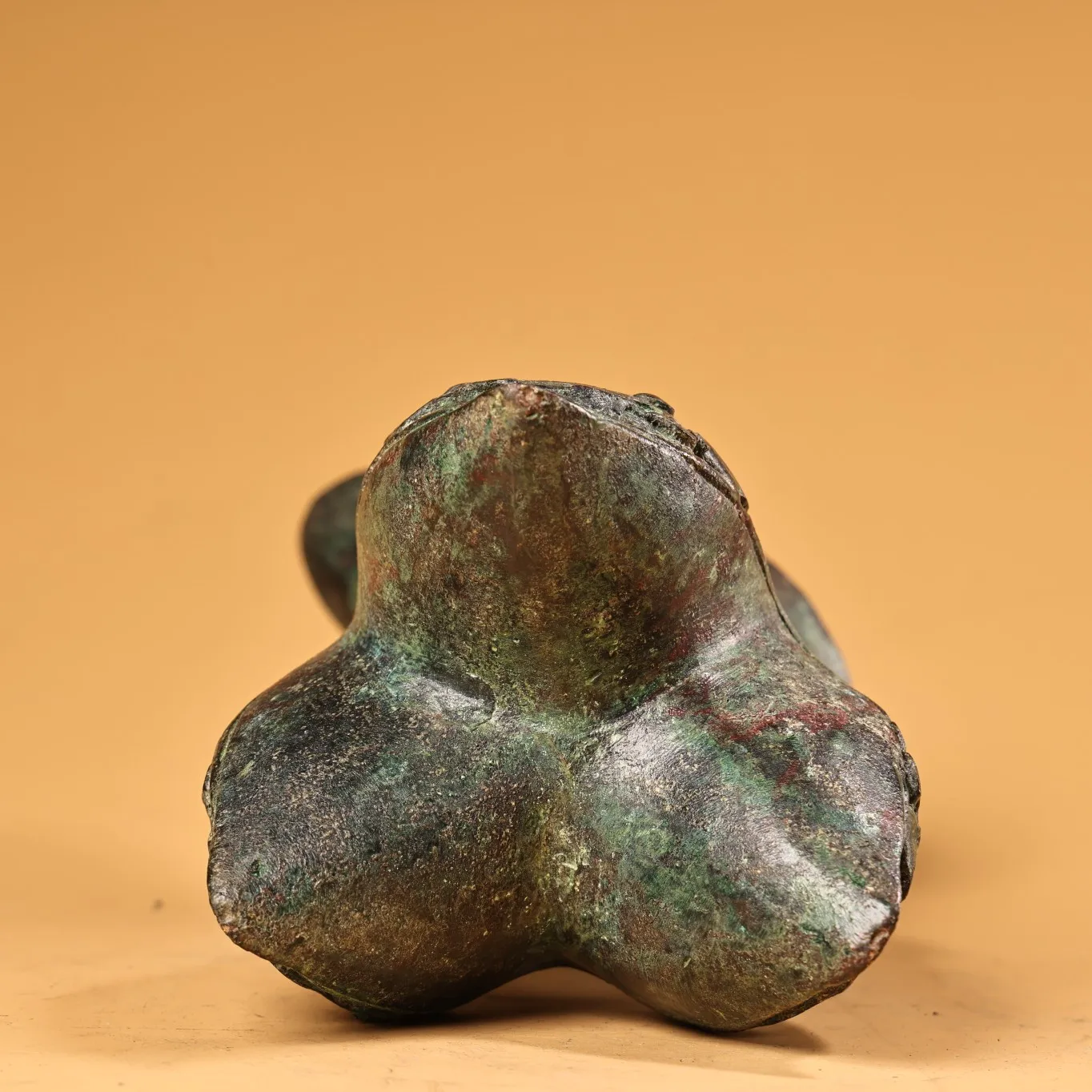 Chinese Bronze Ceremonial Wine Goblet - Image 8