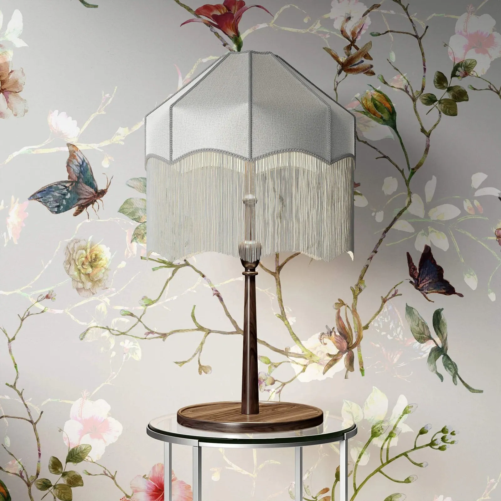 Chinoiserie Garden Bird Wallpaper - Image 2