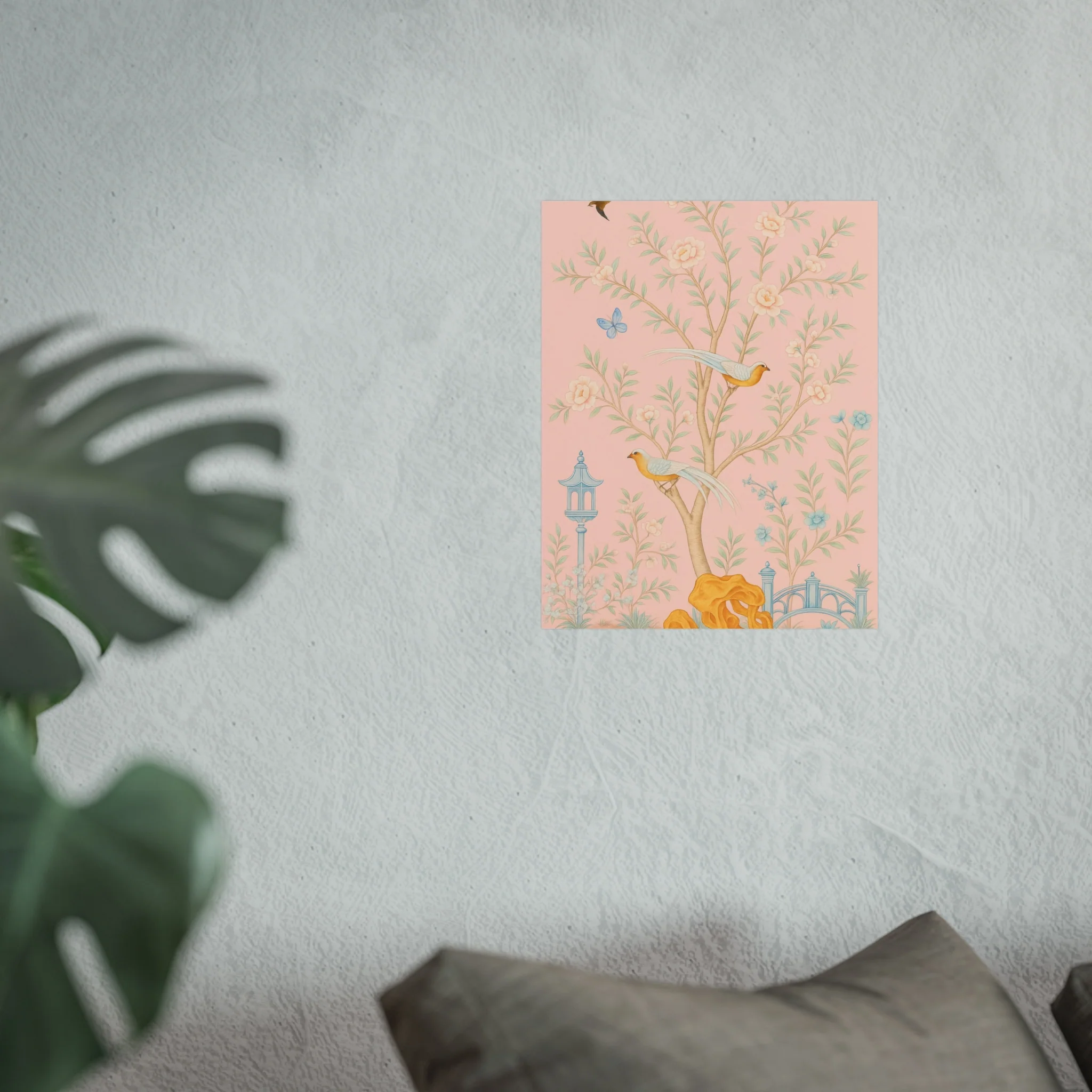 Chinoiserie Serenity - Pink Fine Art Poster - Image 23
