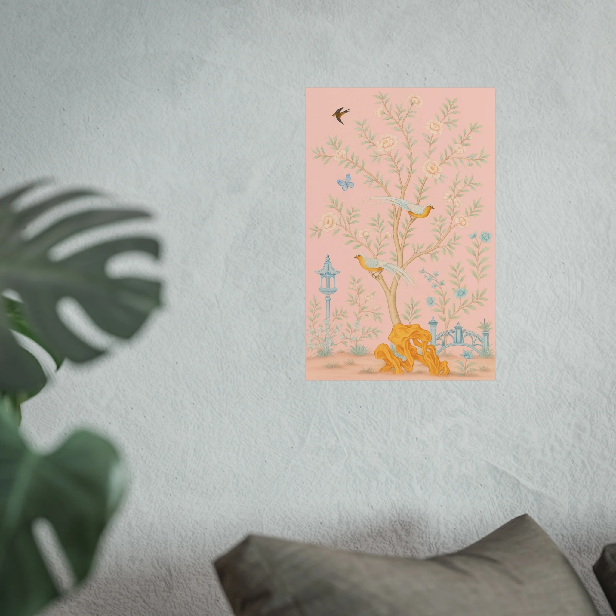 Chinoiserie Serenity - Pink Fine Art Poster - Image 25