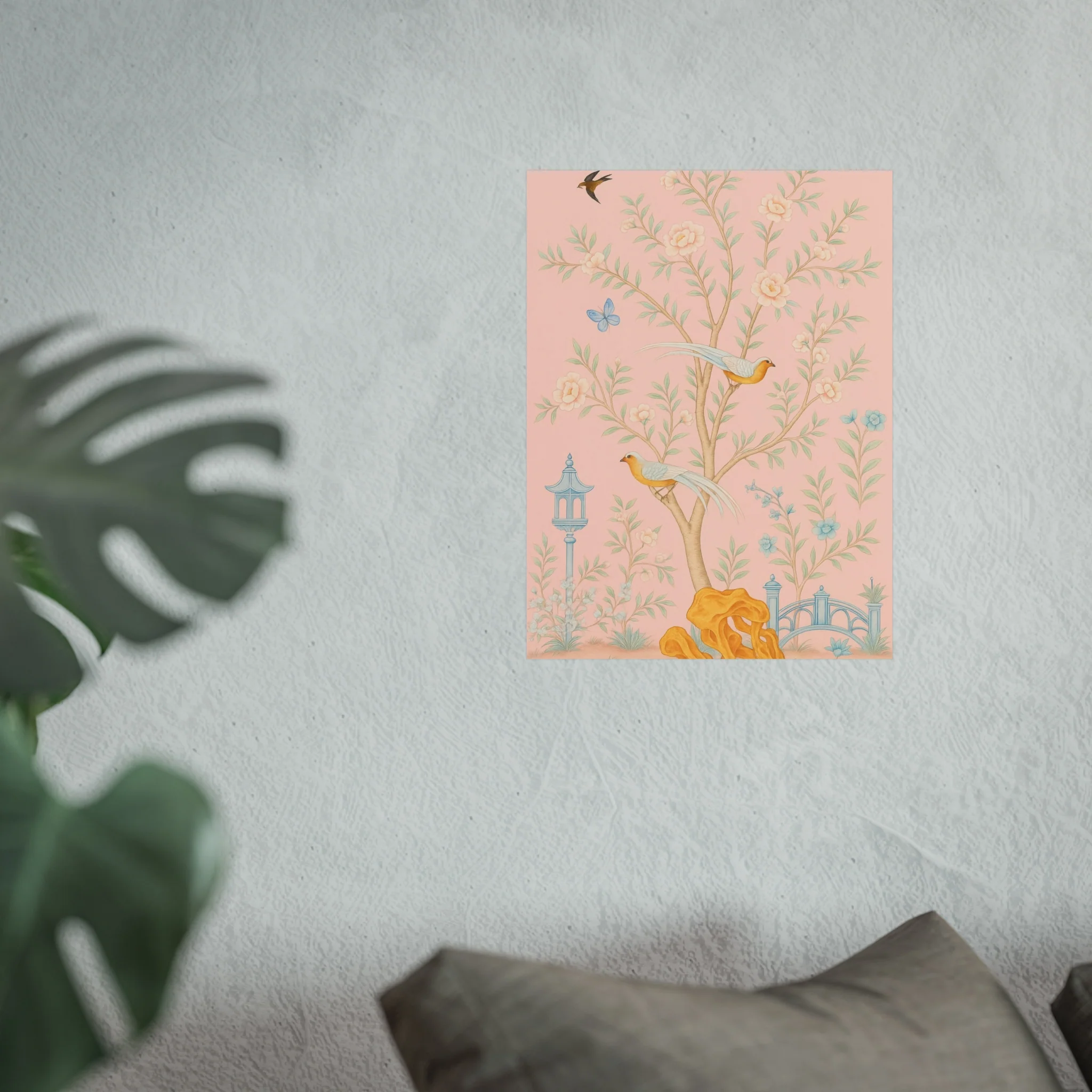 Chinoiserie Serenity - Pink Fine Art Poster - Image 27