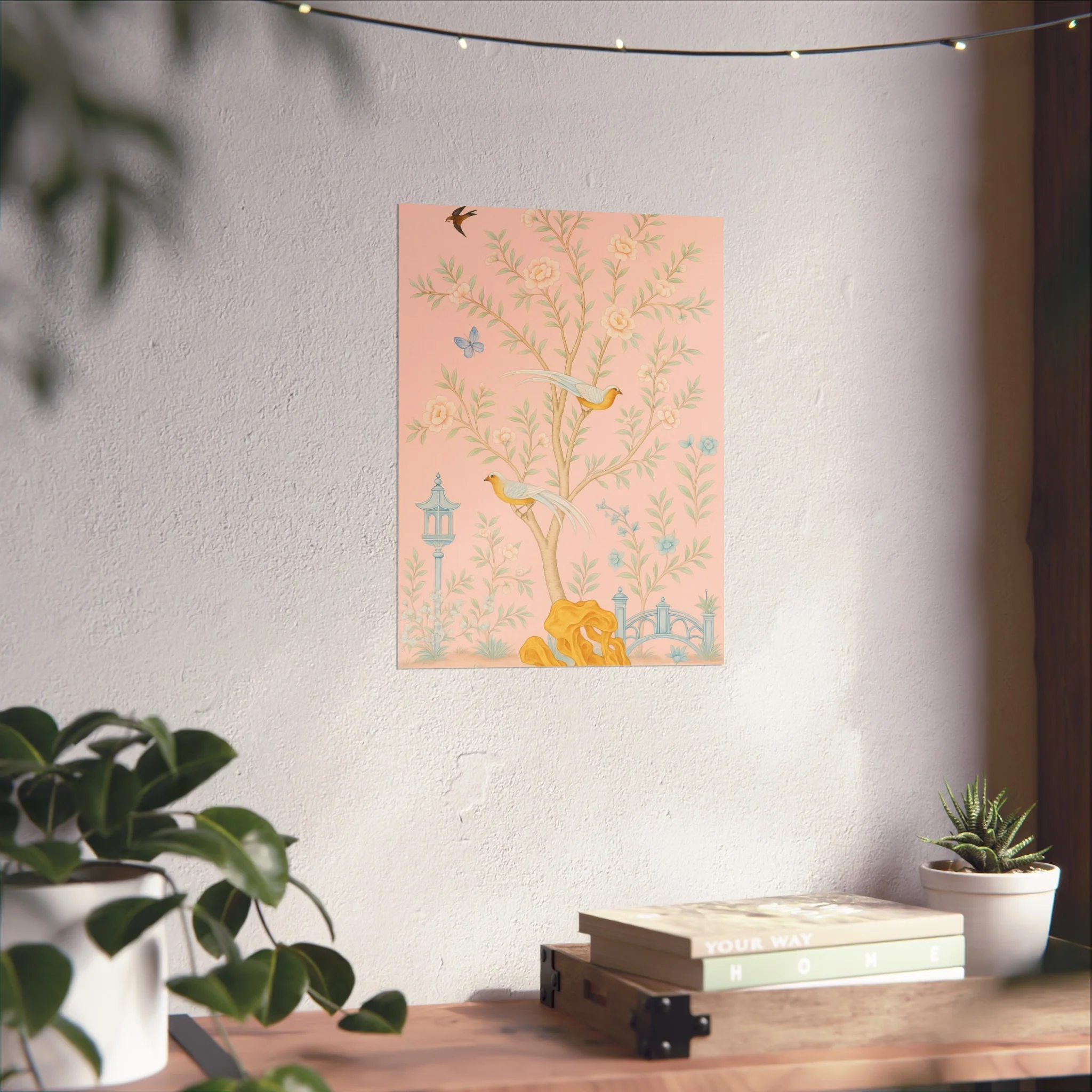 Chinoiserie Serenity - Pink Fine Art Poster - Image 28