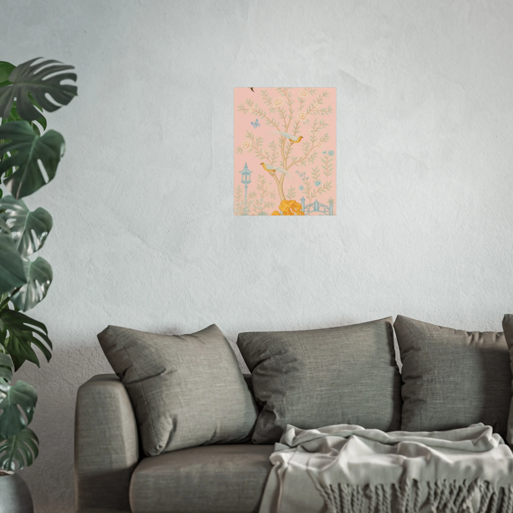 Chinoiserie Serenity - Pink Fine Art Poster - Image 31