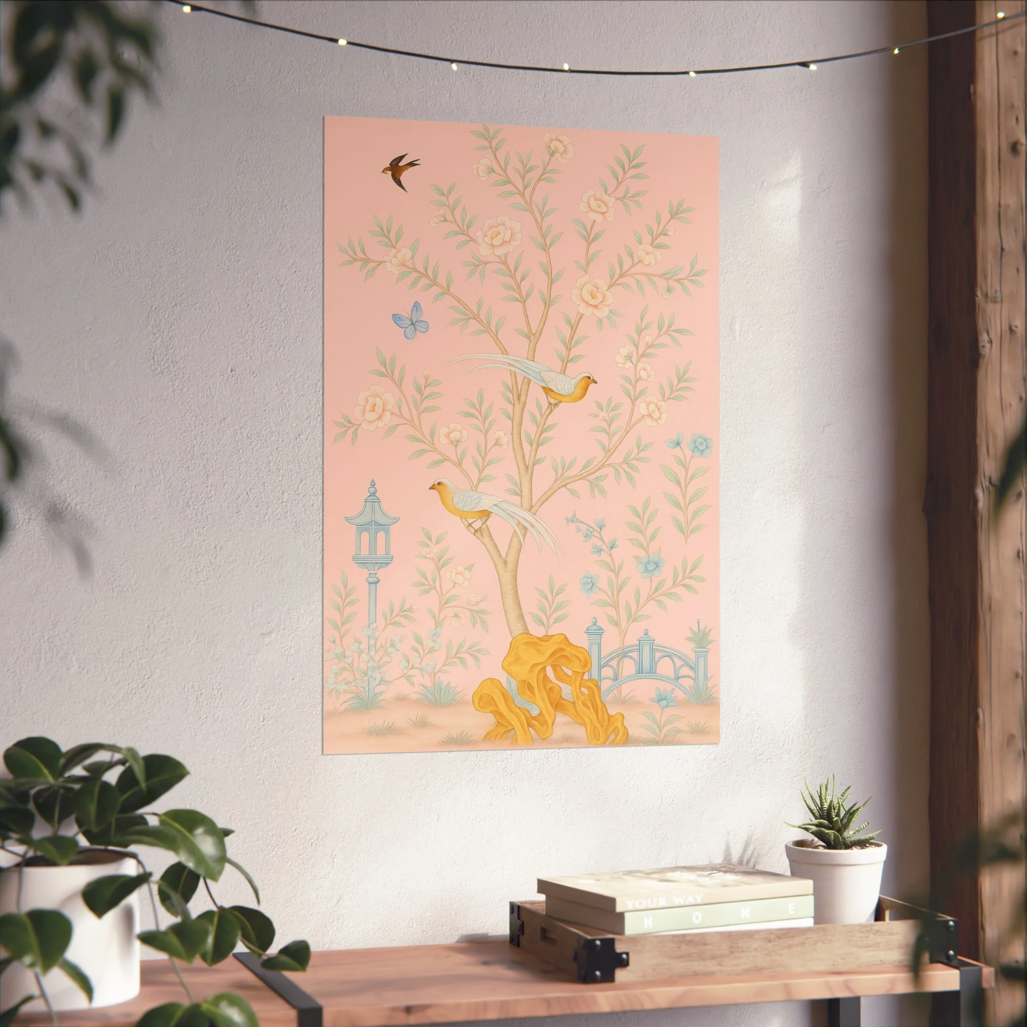 Chinoiserie Serenity - Pink Fine Art Poster - Image 38