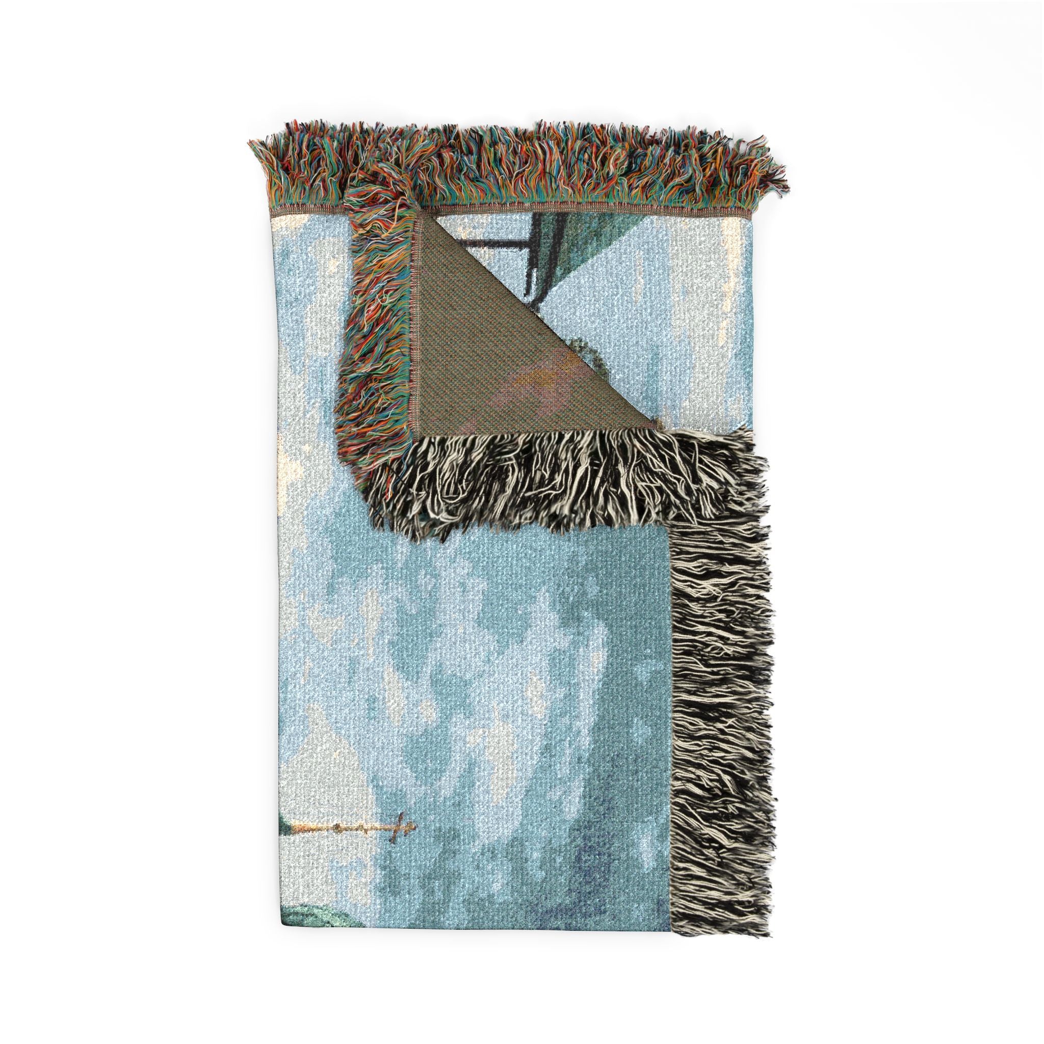 Church of the Beheading of Saint John the Baptist Alekseyevsky Monastery Uglich 2023-07-22 7452 | Woven Tapestry Blanket - Image 5