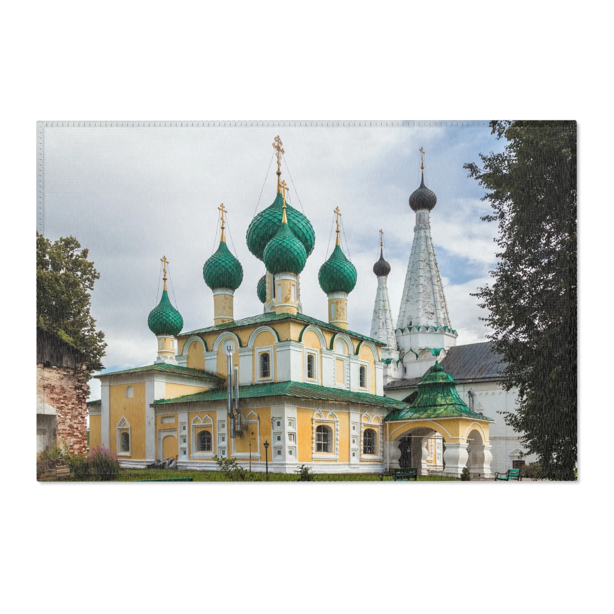 Church of the Beheading of Saint John the Baptist Alekseyevsky Monastery Uglich 2023-07-22 7459 | Area Rug - Image 4