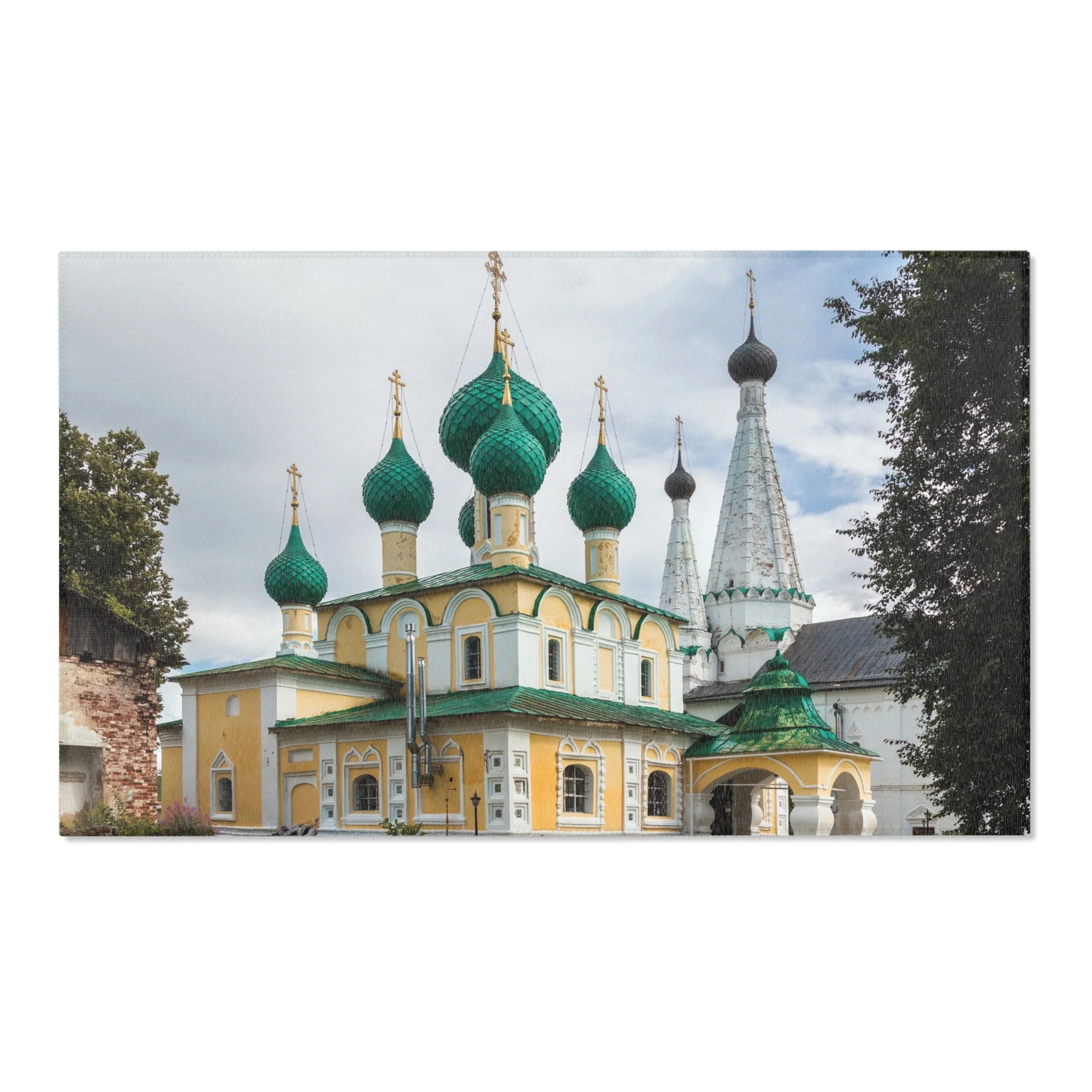 Church of the Beheading of Saint John the Baptist Alekseyevsky Monastery Uglich 2023-07-22 7459 | Area Rug - Image 5