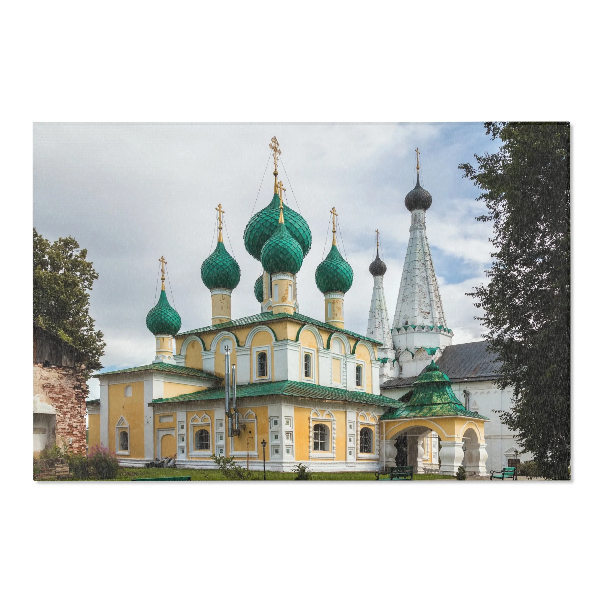 Church of the Beheading of Saint John the Baptist Alekseyevsky Monastery Uglich 2023-07-22 7459 | Area Rug - Image 6