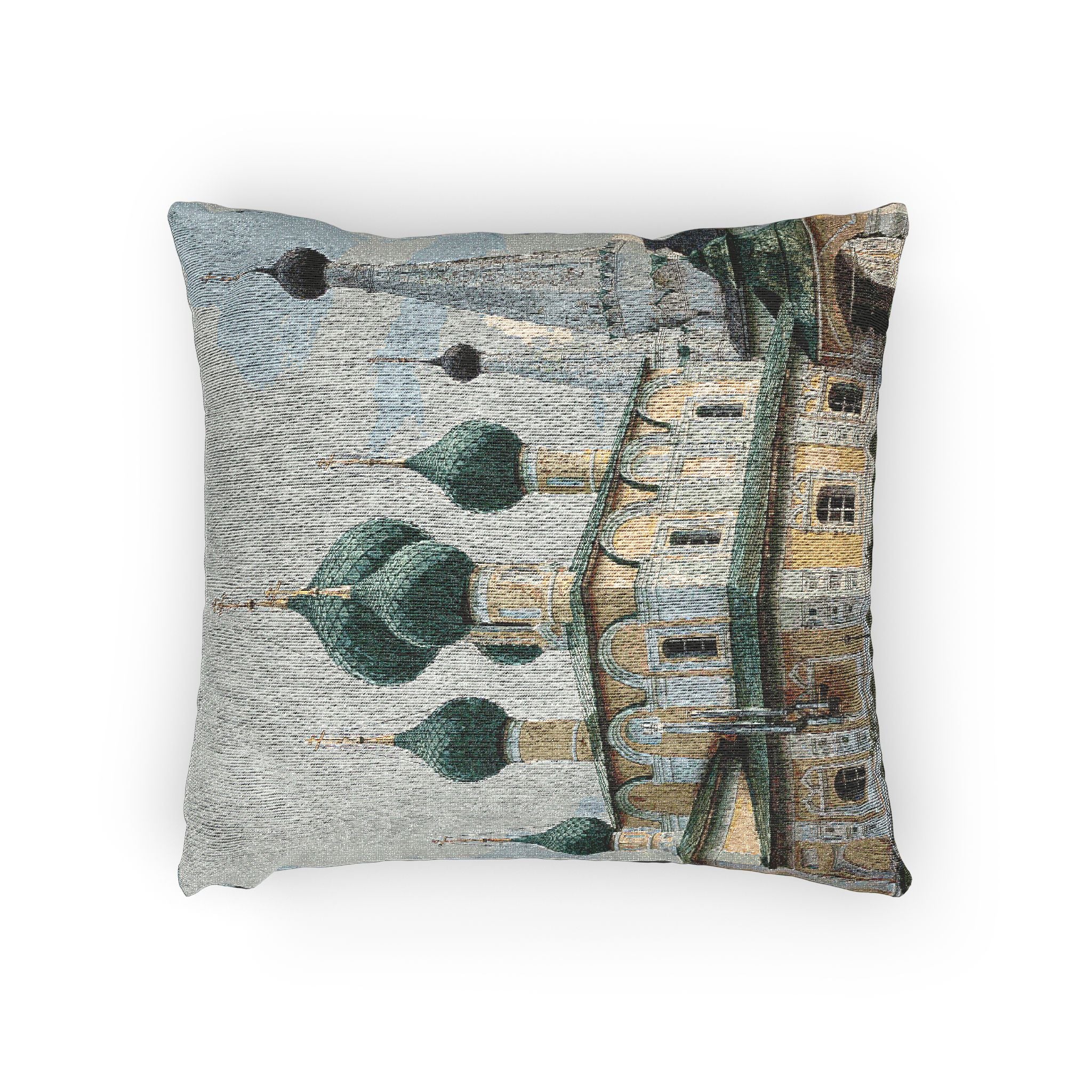Church of the Beheading of Saint John the Baptist Alekseyevsky Monastery Uglich 2023-07-22 7459 | Woven Pillow - Image 2