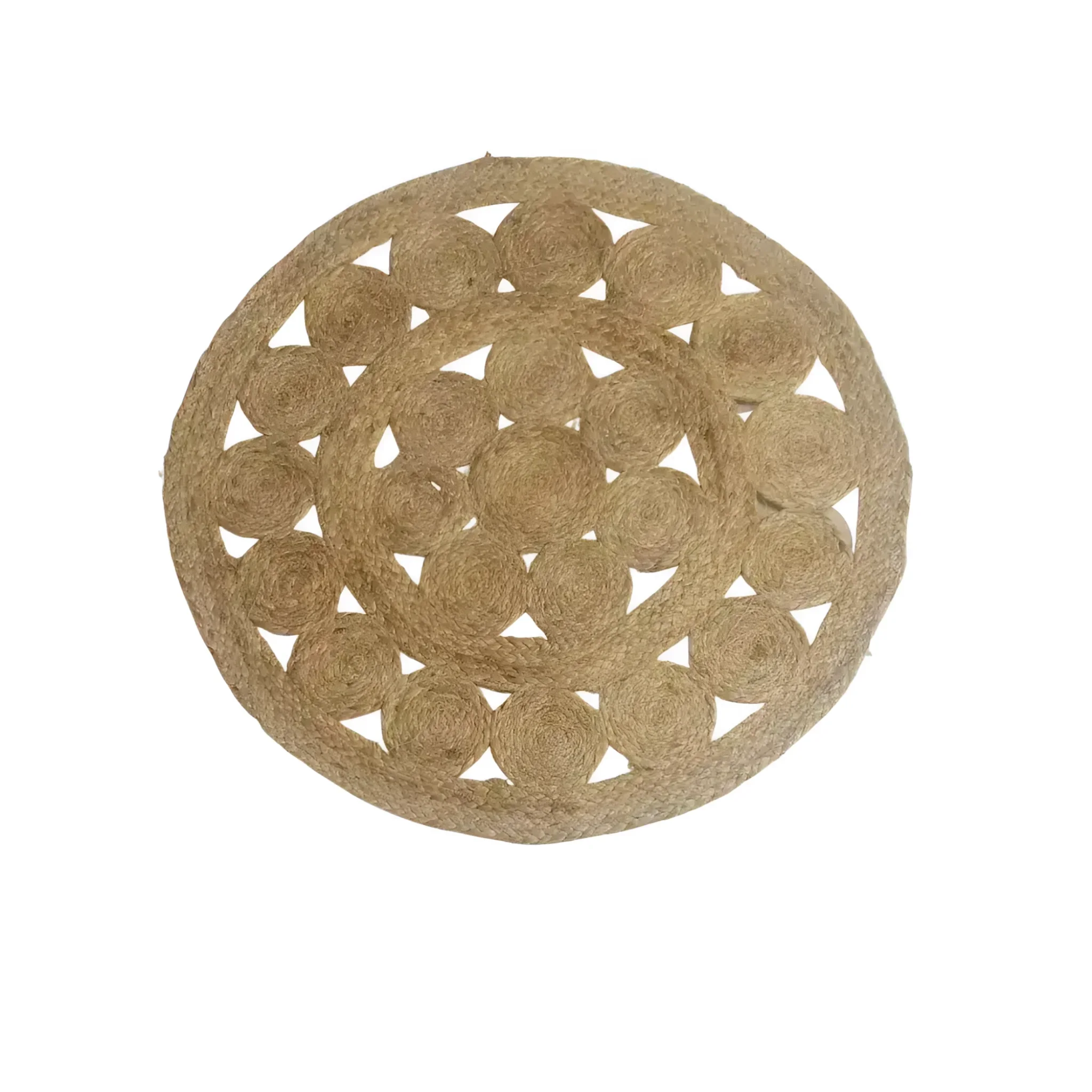Circles of Life Jute Rug - Image 3