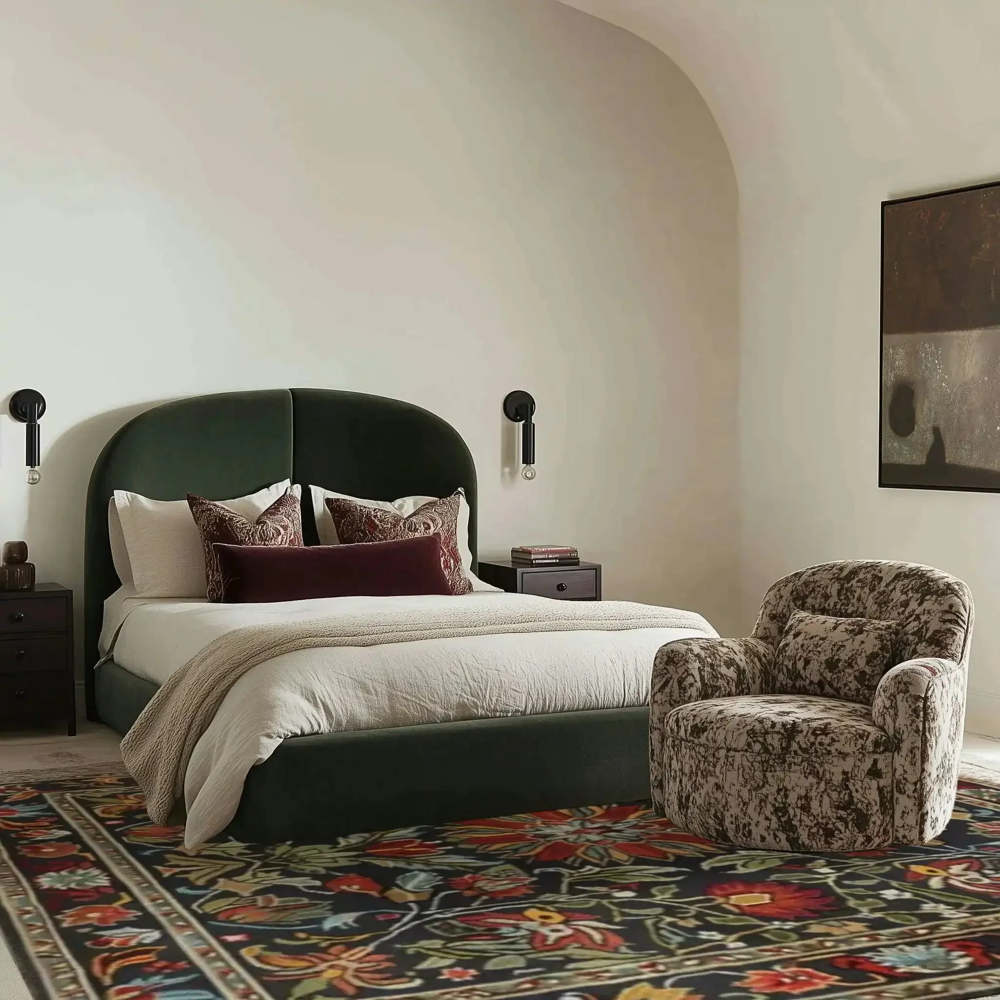 Classic Elegance Traditional Hand-Tufted Rug - Image 4