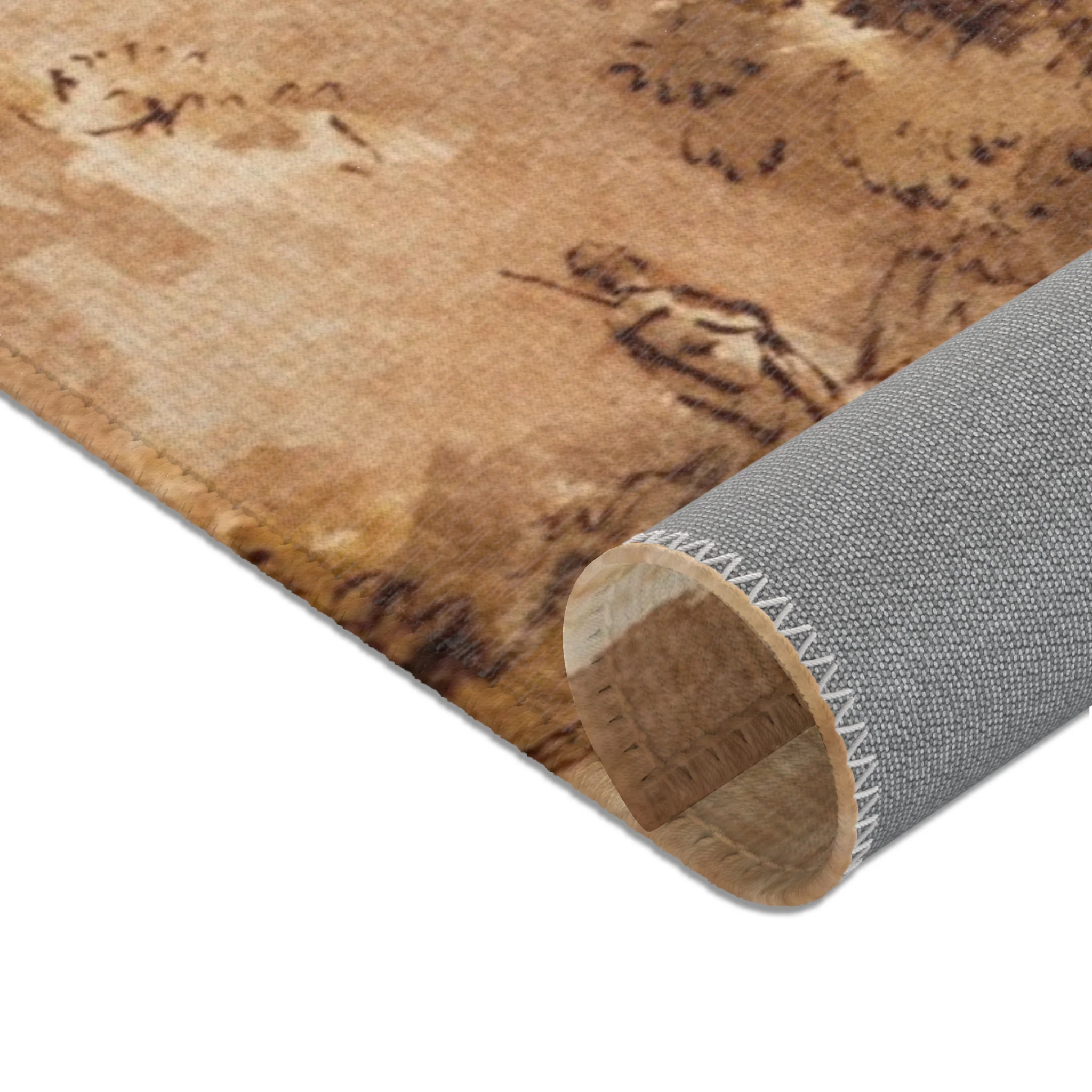Claude Lorrain - A Rocky Hillside | Area Rug - Image 12