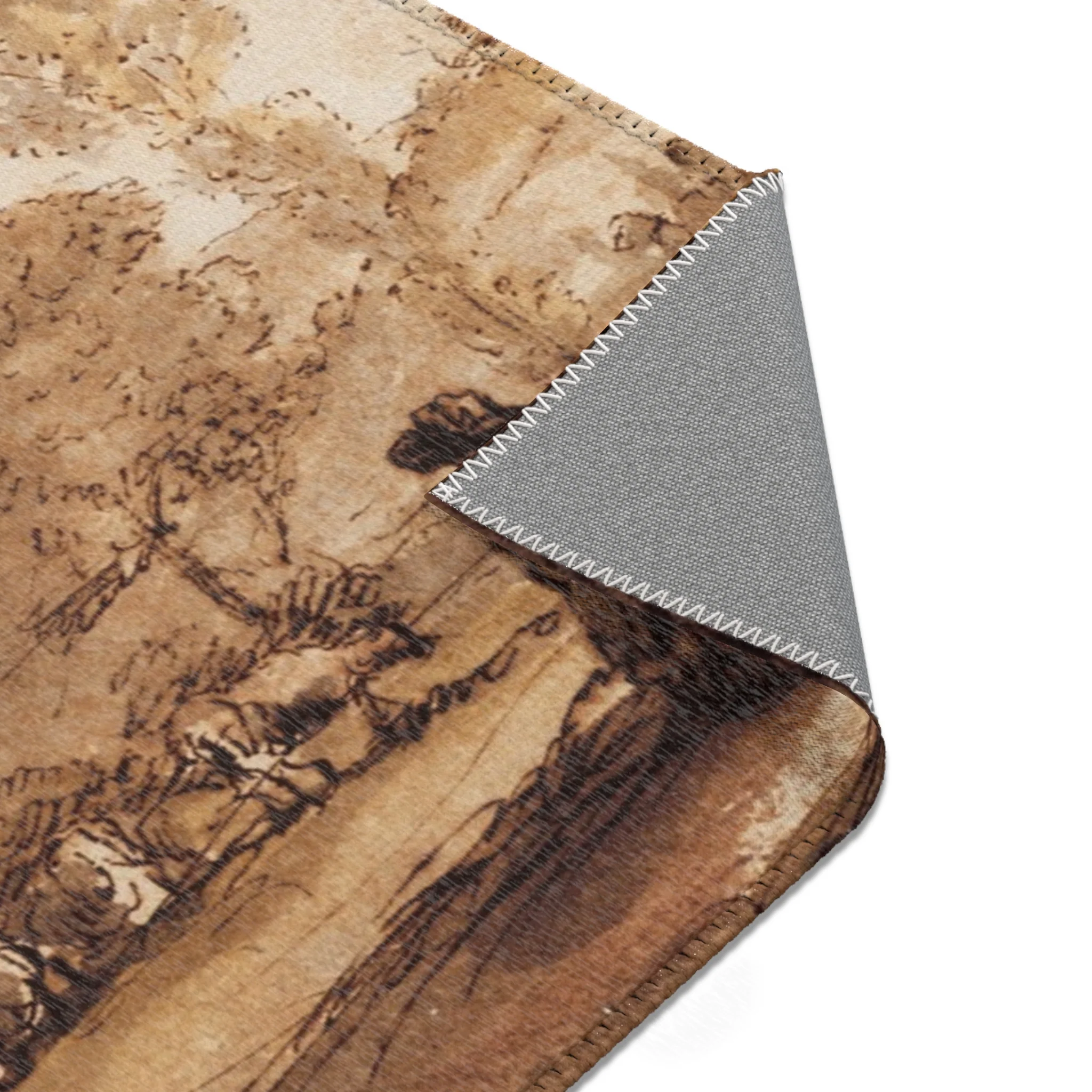 Claude Lorrain - A Rocky Hillside | Area Rug - Image 17