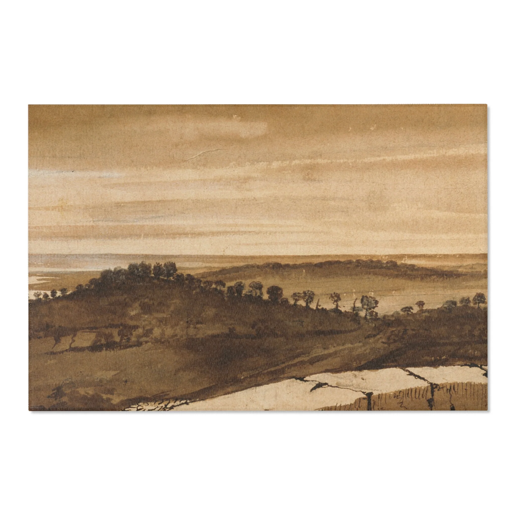 Claude Lorrain - Panorama from the Sasso | Area Rug - Image 6