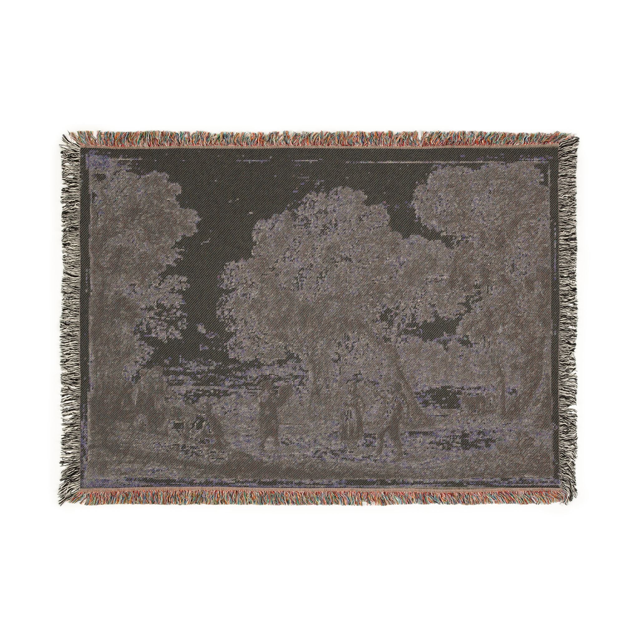 Claude Lorrain - The Country Dance | Woven Tapestry Blanket - Image 4