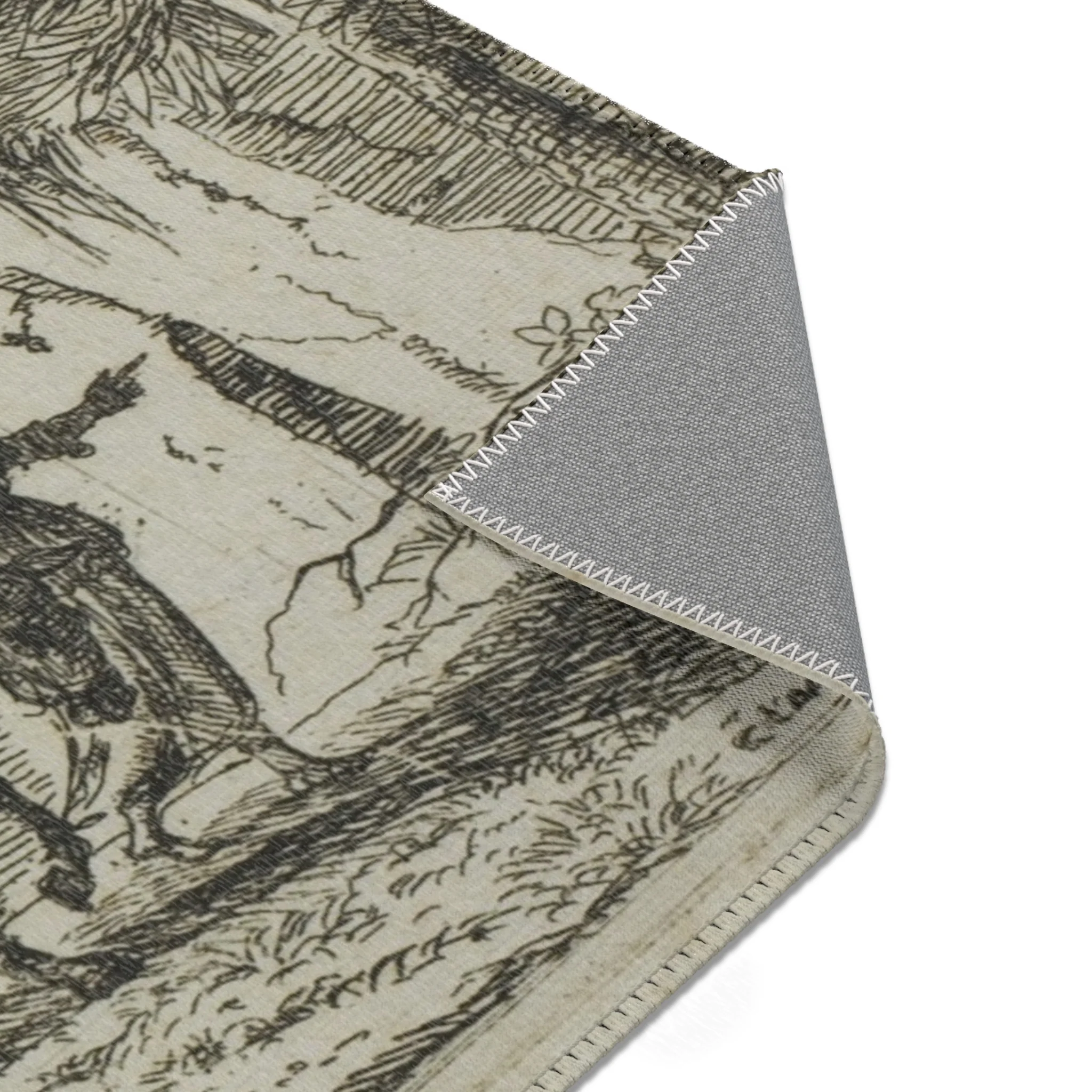 Claude Lorrain - The Flight into Egypt | Area Rug - Image 17