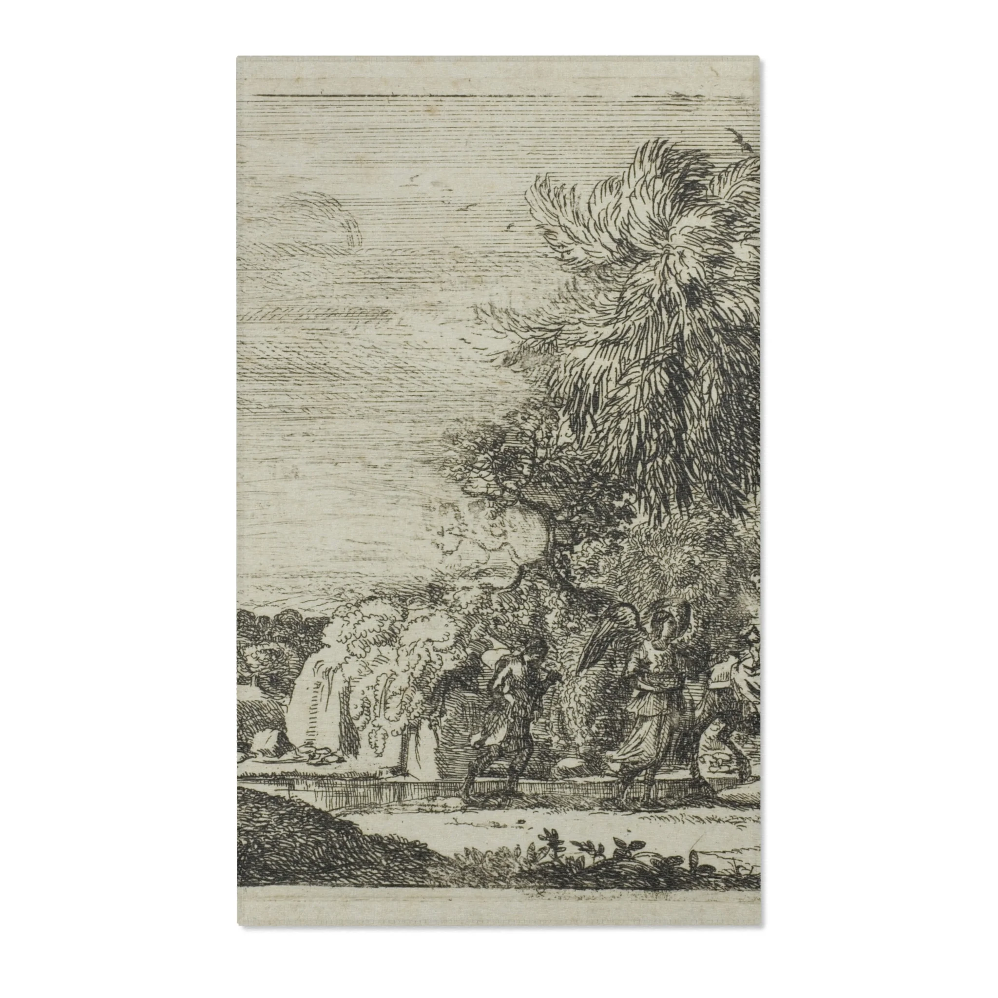 Claude Lorrain - The Flight into Egypt | Area Rug - Image 2