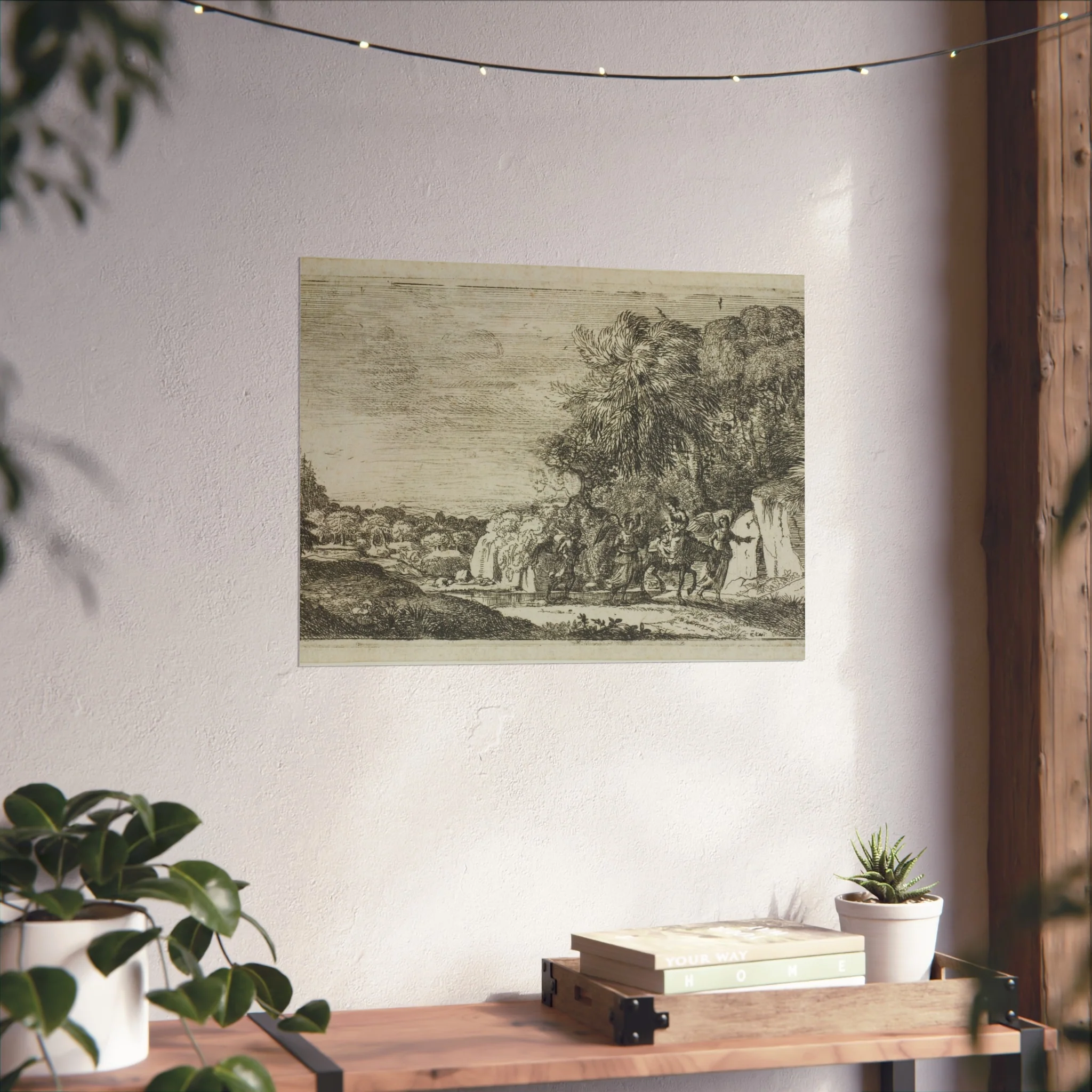 Claude Lorrain - The Flight into Egypt | Fine Art Poster - Image 10