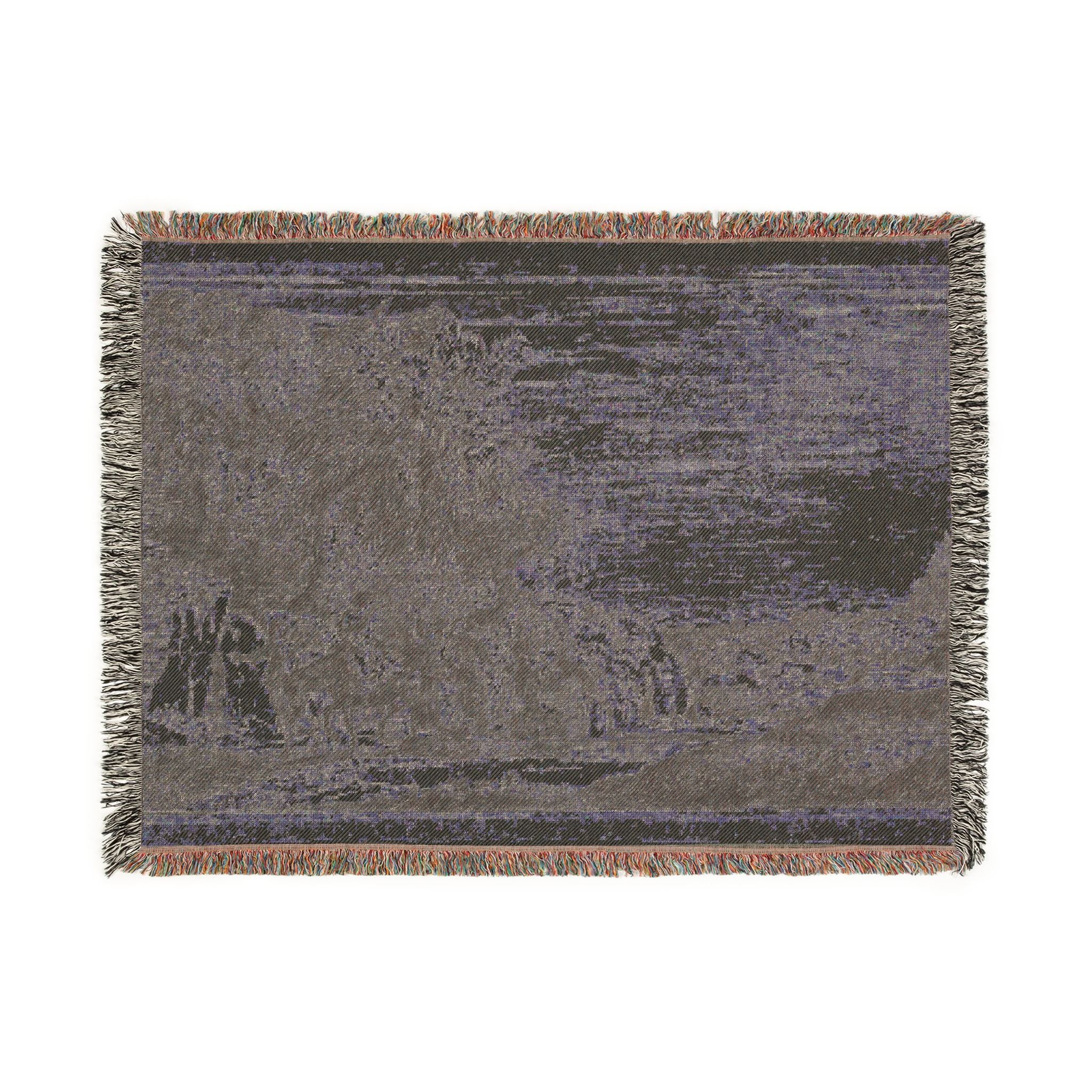 Claude Lorrain - The Flight into Egypt | Woven Tapestry Blanket - Image 12
