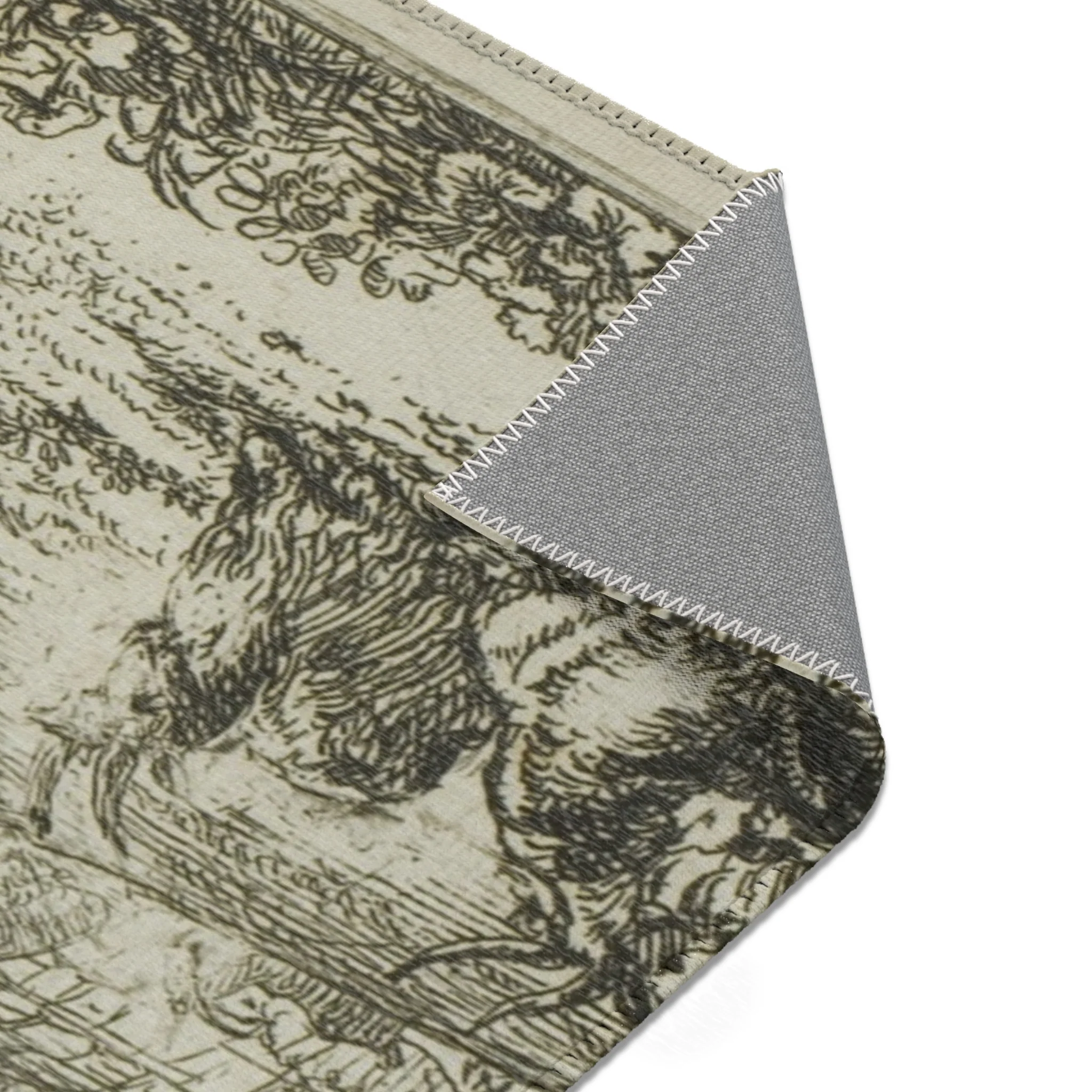 Claude Lorrain - The Goatherd | Area Rug - Image 11