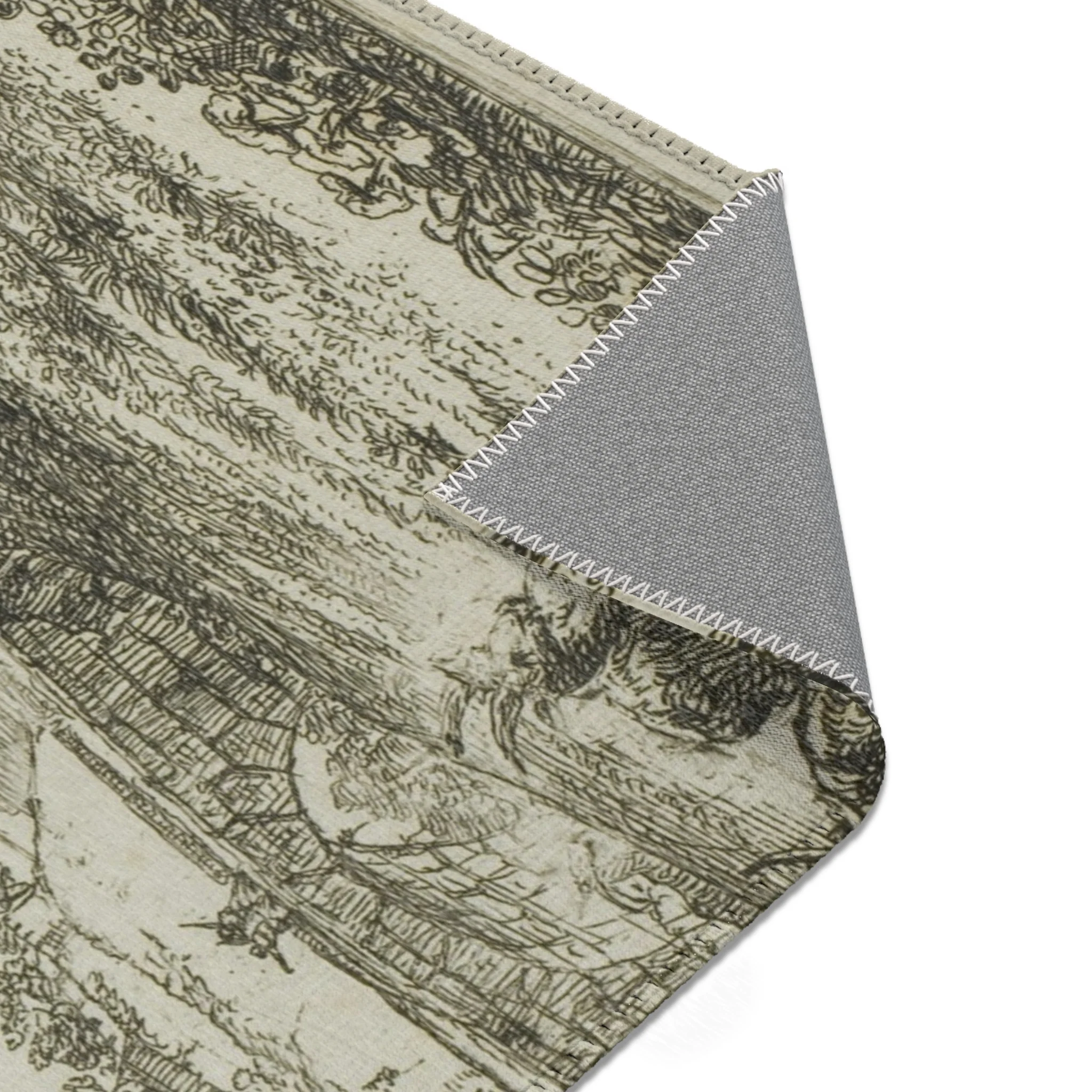 Claude Lorrain - The Goatherd | Area Rug - Image 9