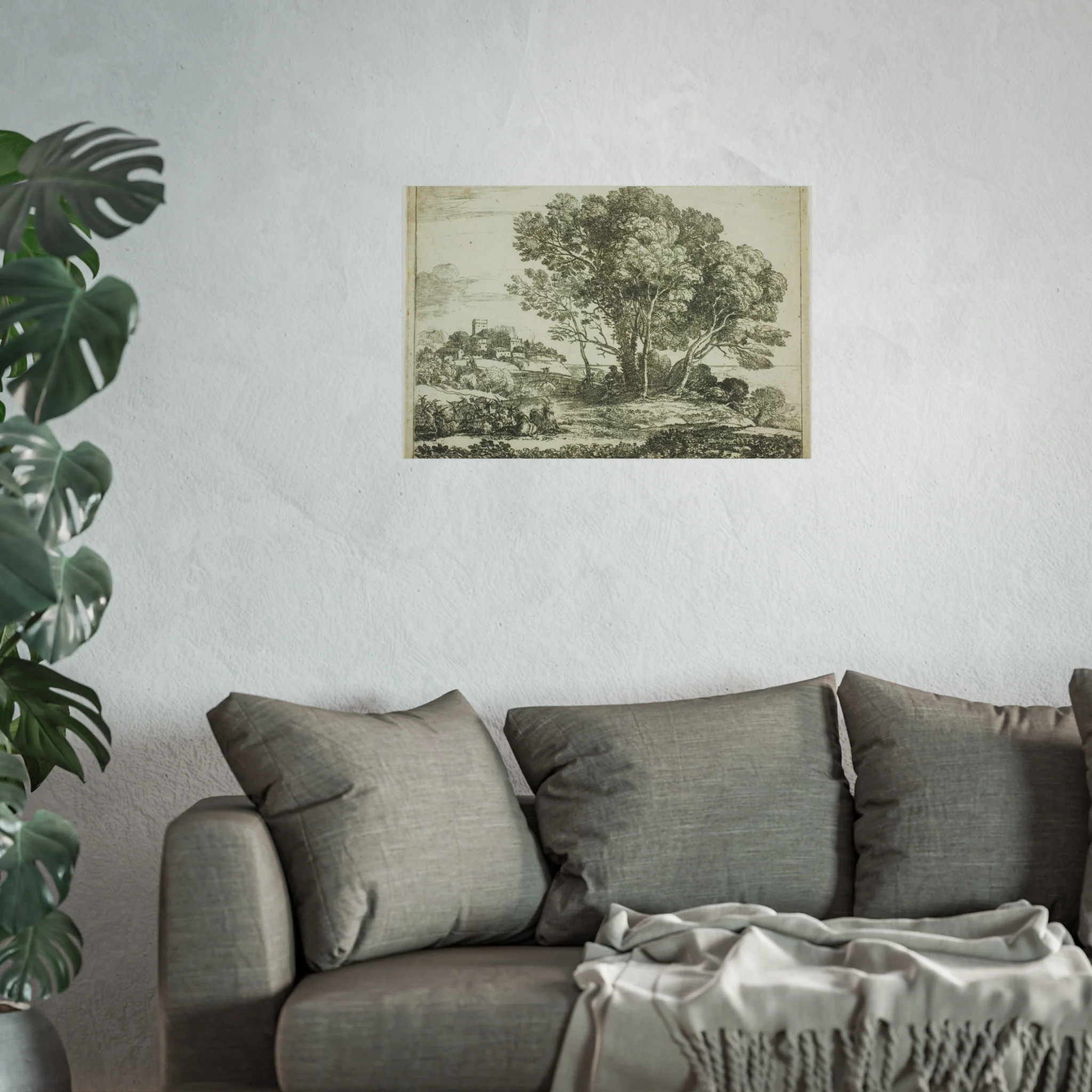 Claude Lorrain - The Goatherd | Fine Art Poster - Image 11