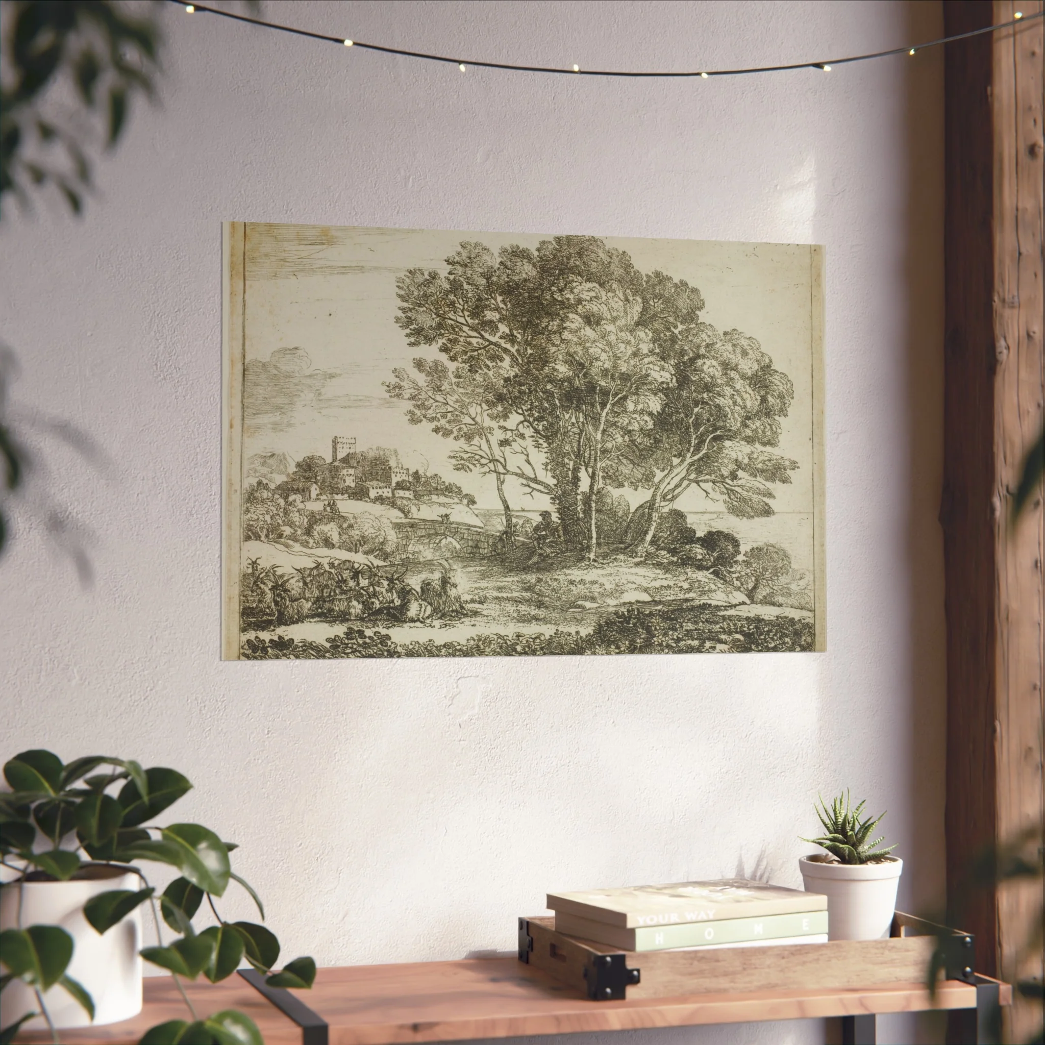 Claude Lorrain - The Goatherd | Fine Art Poster - Image 12