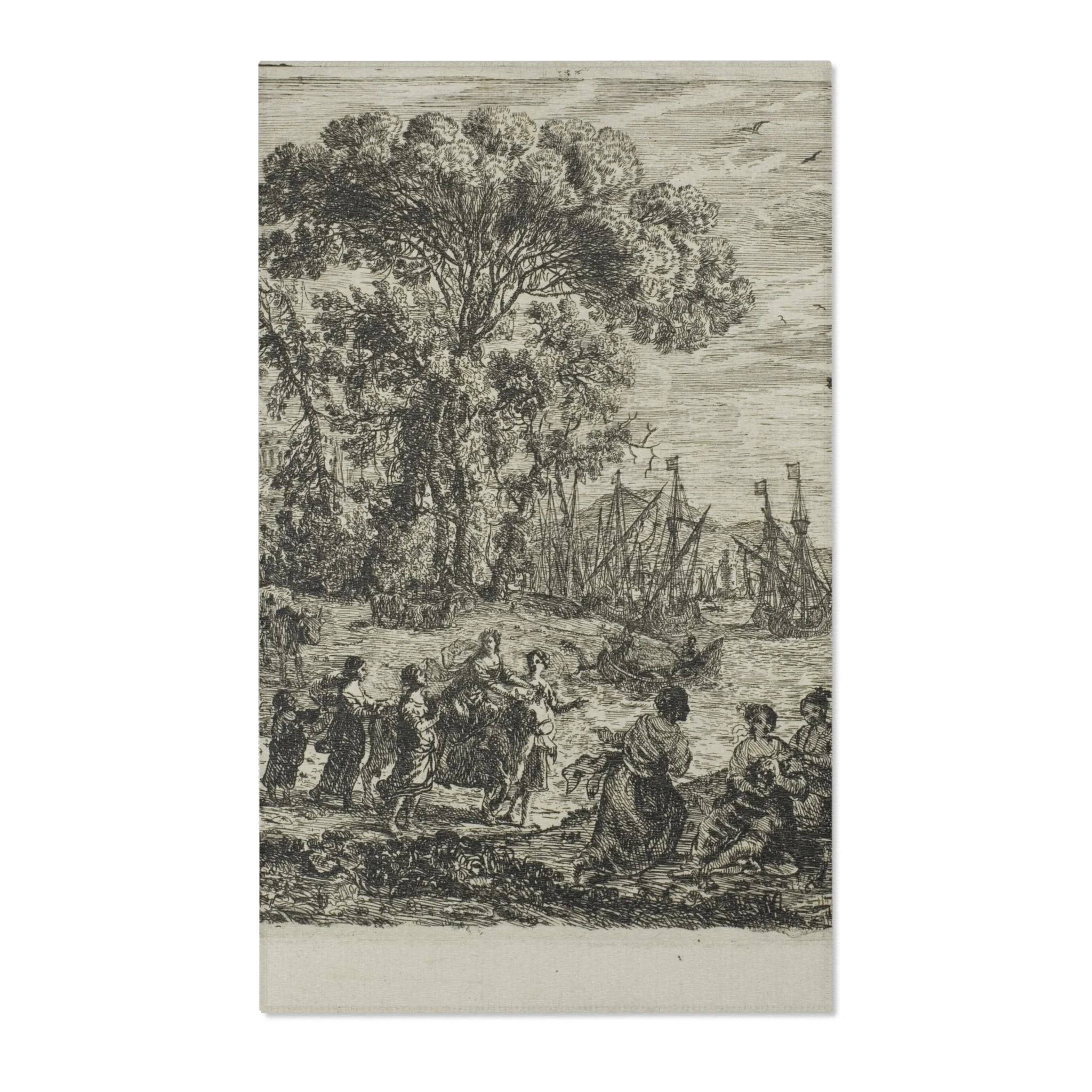Claude Lorrain - The Rape of Europa | Area Rug - Image 2