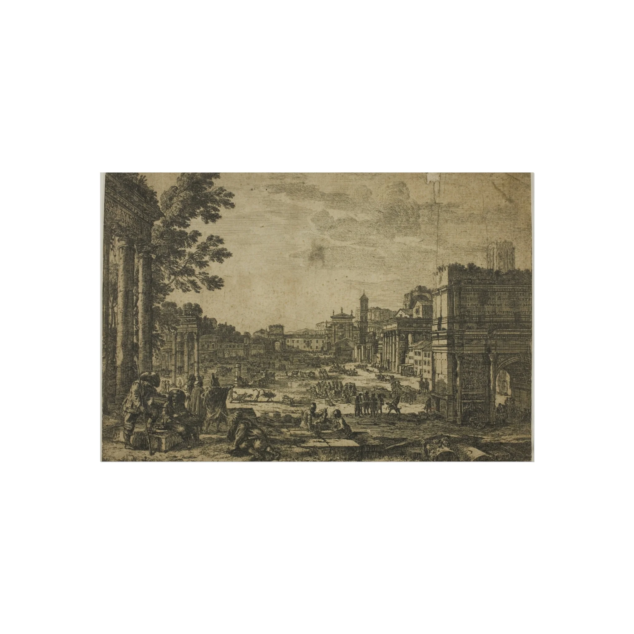 Claude Lorrain - The Roman Forum | Fine Art Poster - Image 4