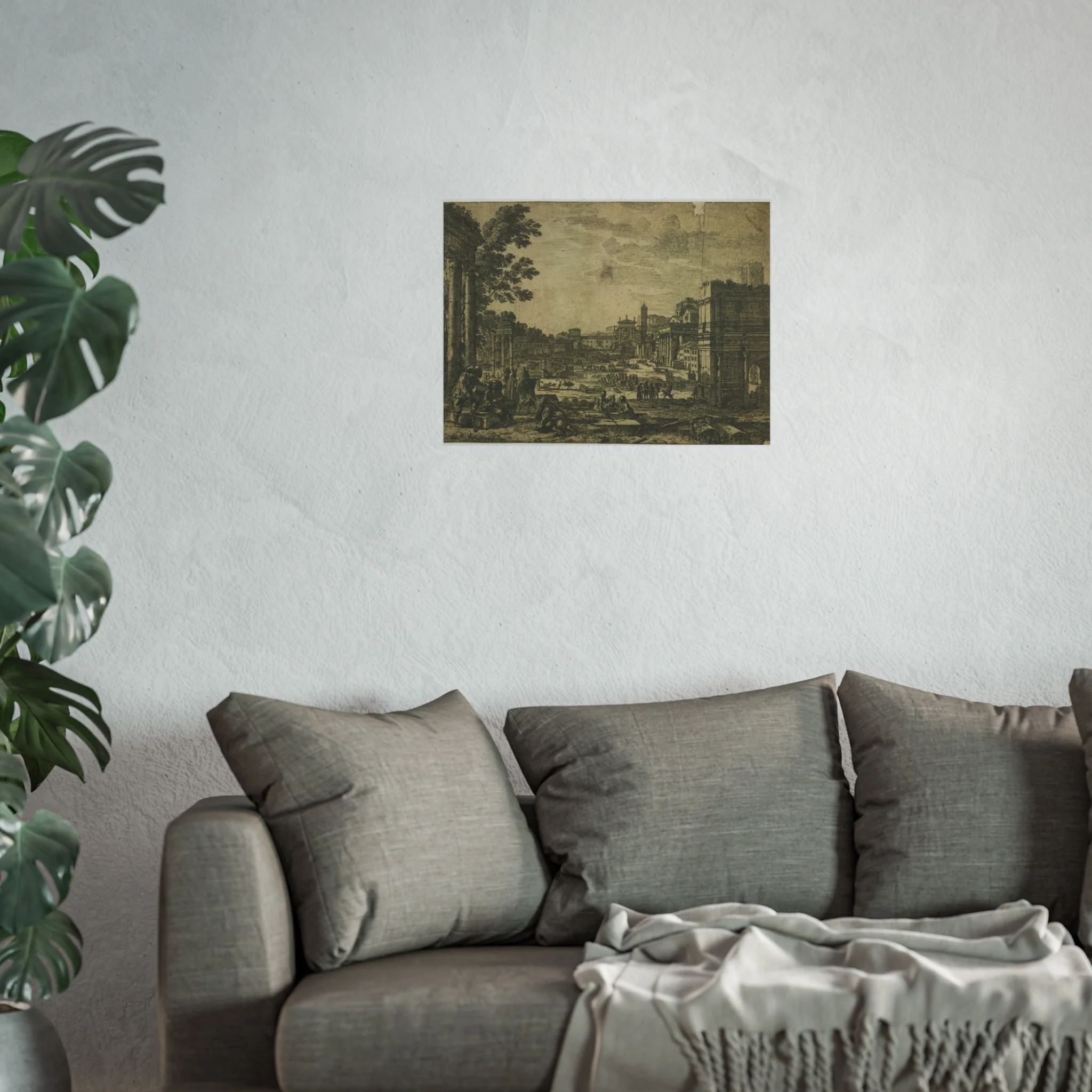 Claude Lorrain - The Roman Forum | Fine Art Poster - Image 9
