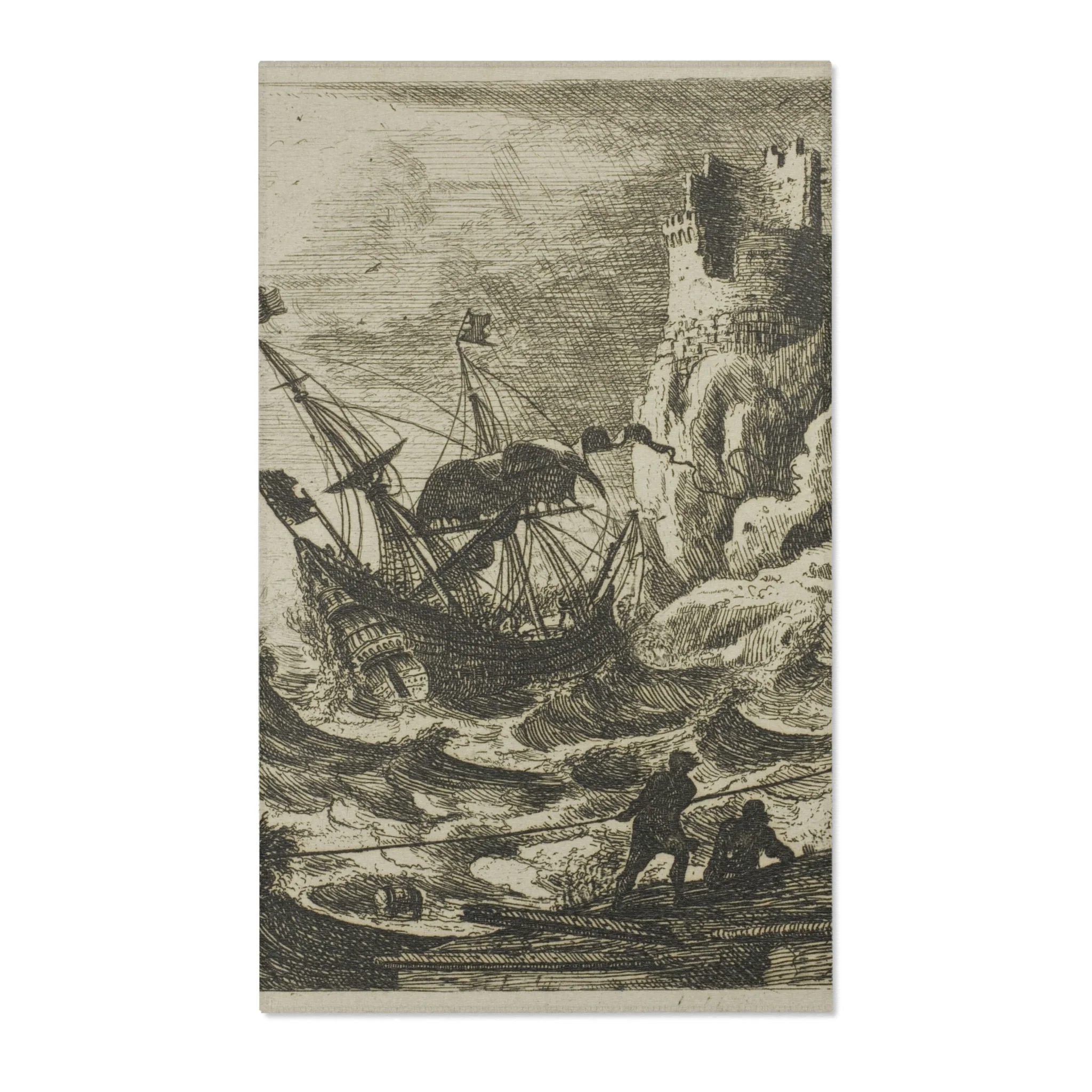 Claude Lorrain - The Shipwreck | Area Rug - Image 2