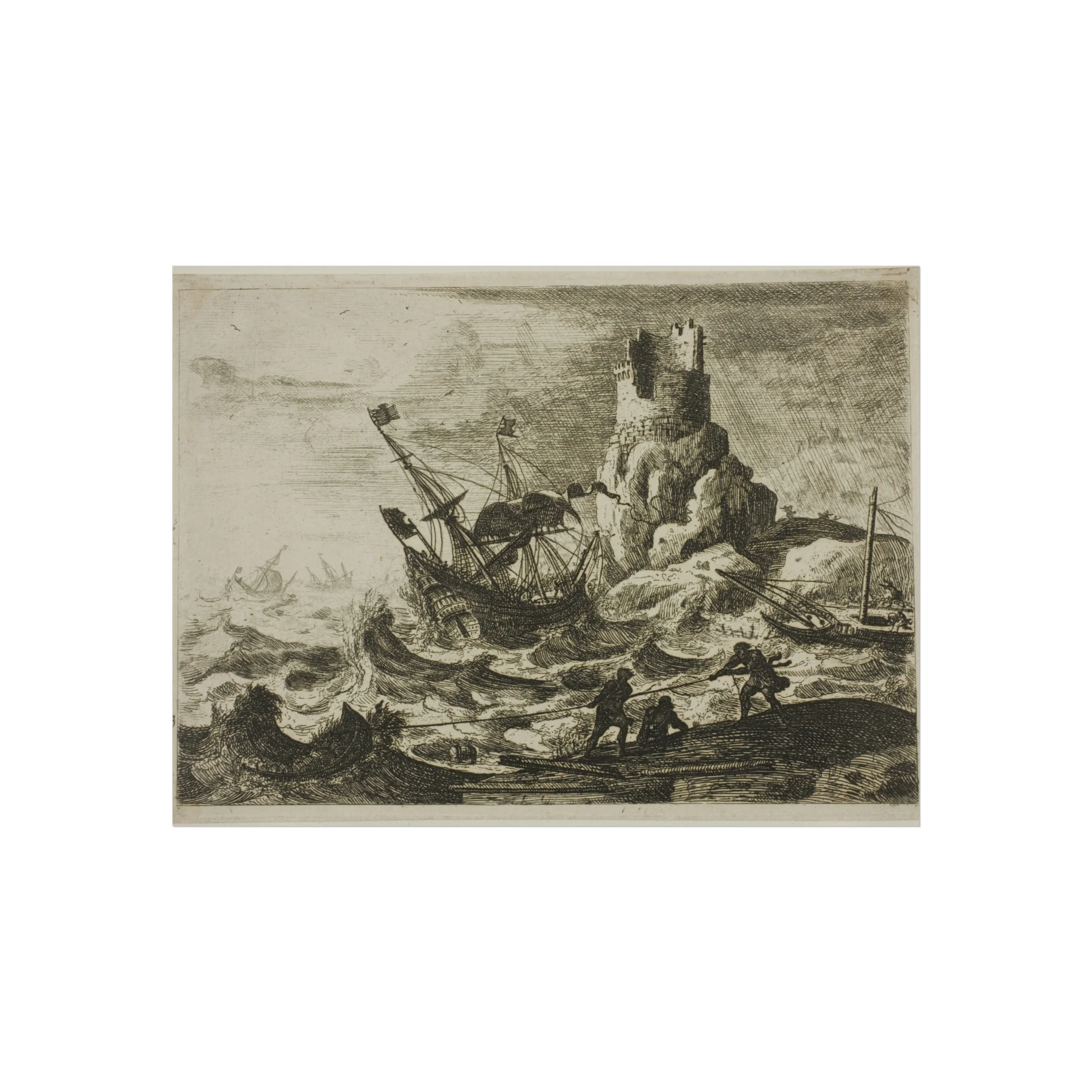 Claude Lorrain - The Shipwreck | Fine Art Poster - Image 3