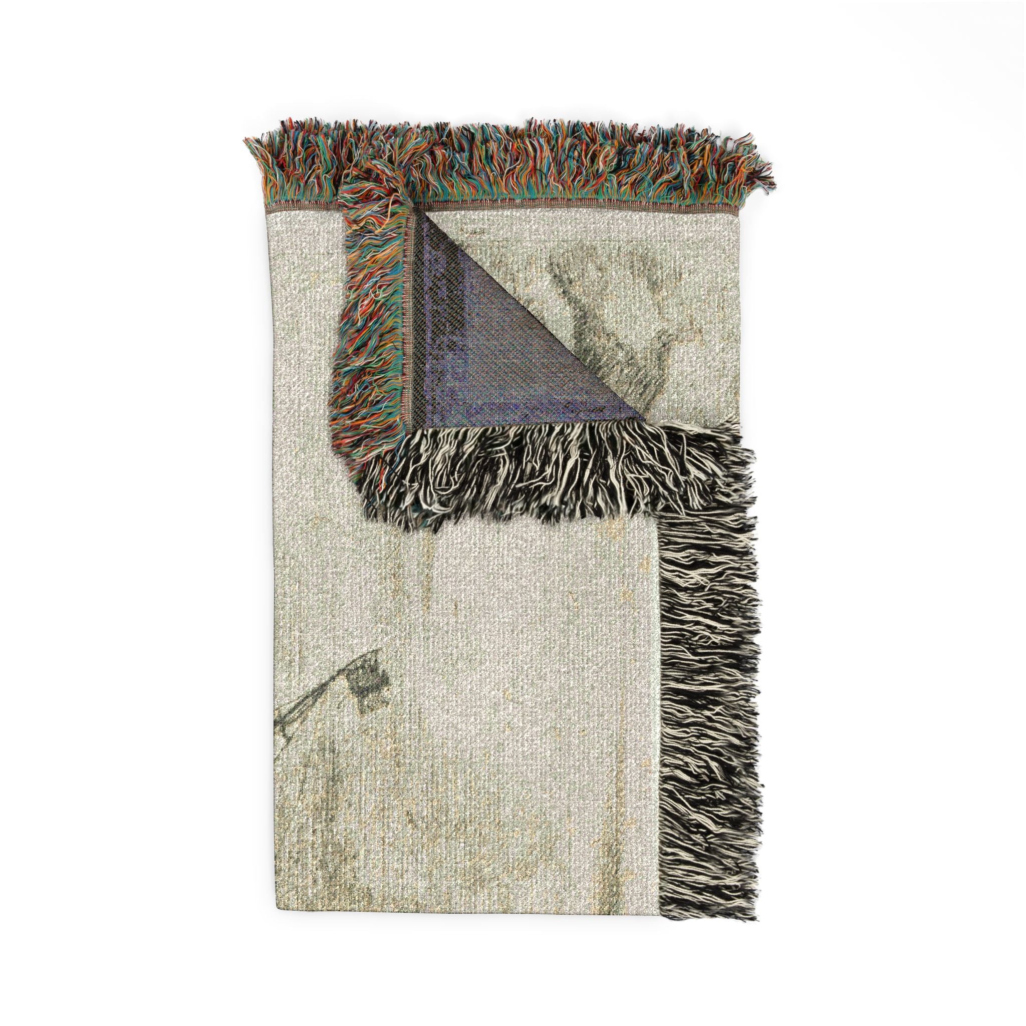 Claude Lorrain - The Shipwreck | Woven Tapestry Blanket - Image 5