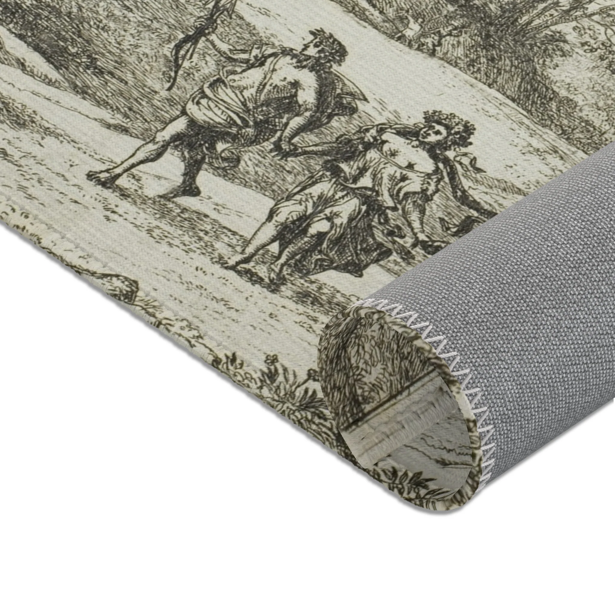 Claude Lorrain - Time, Apollo and the Seasons | Area Rug - Image 14