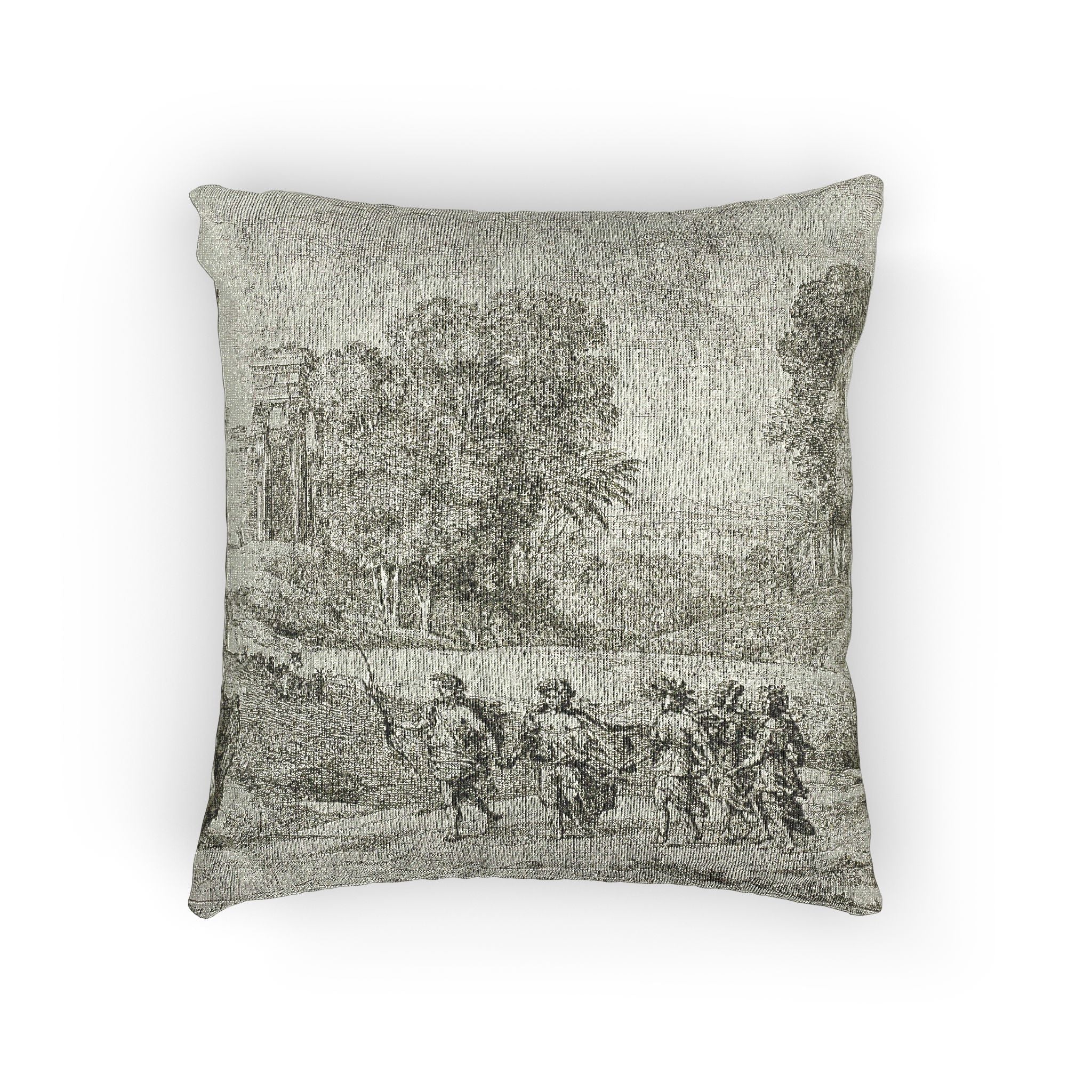Claude Lorrain - Time, Apollo and the Seasons | Woven Pillow