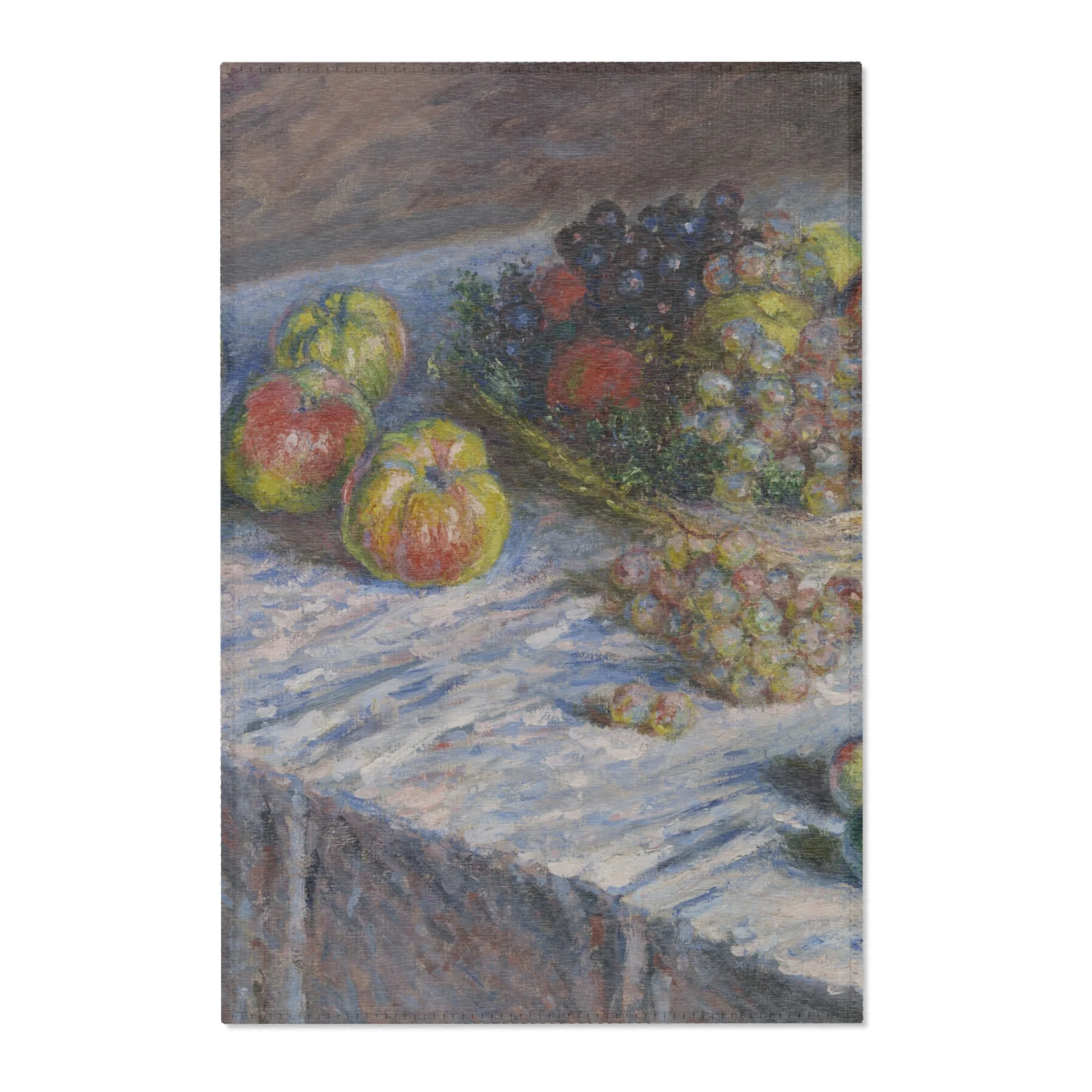 Claude Monet - Apples and Grapes | Area Rug