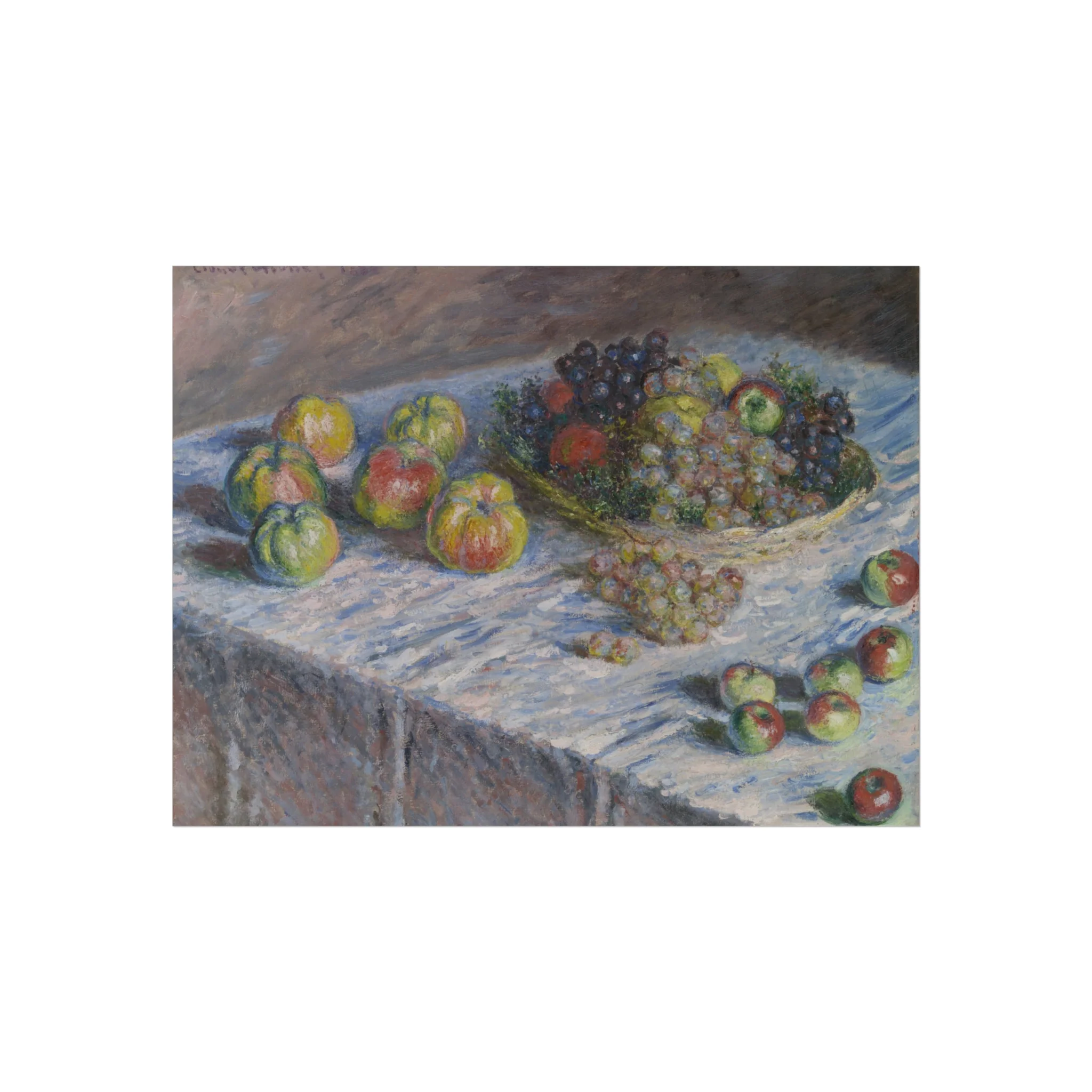 Claude Monet - Apples and Grapes | Fine Art Poster - Image 3