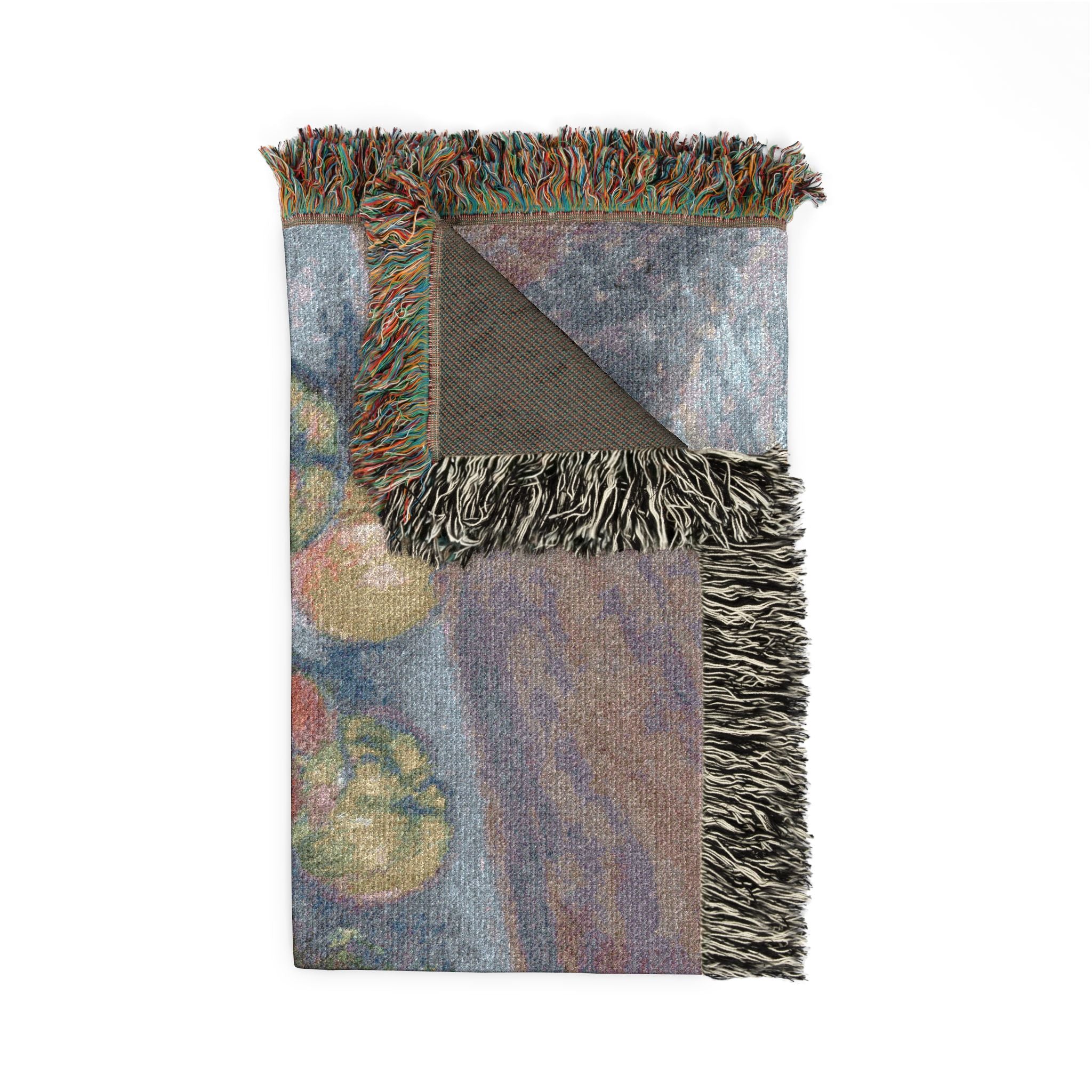 Claude Monet - Apples and Grapes | Woven Tapestry Blanket - Image 5