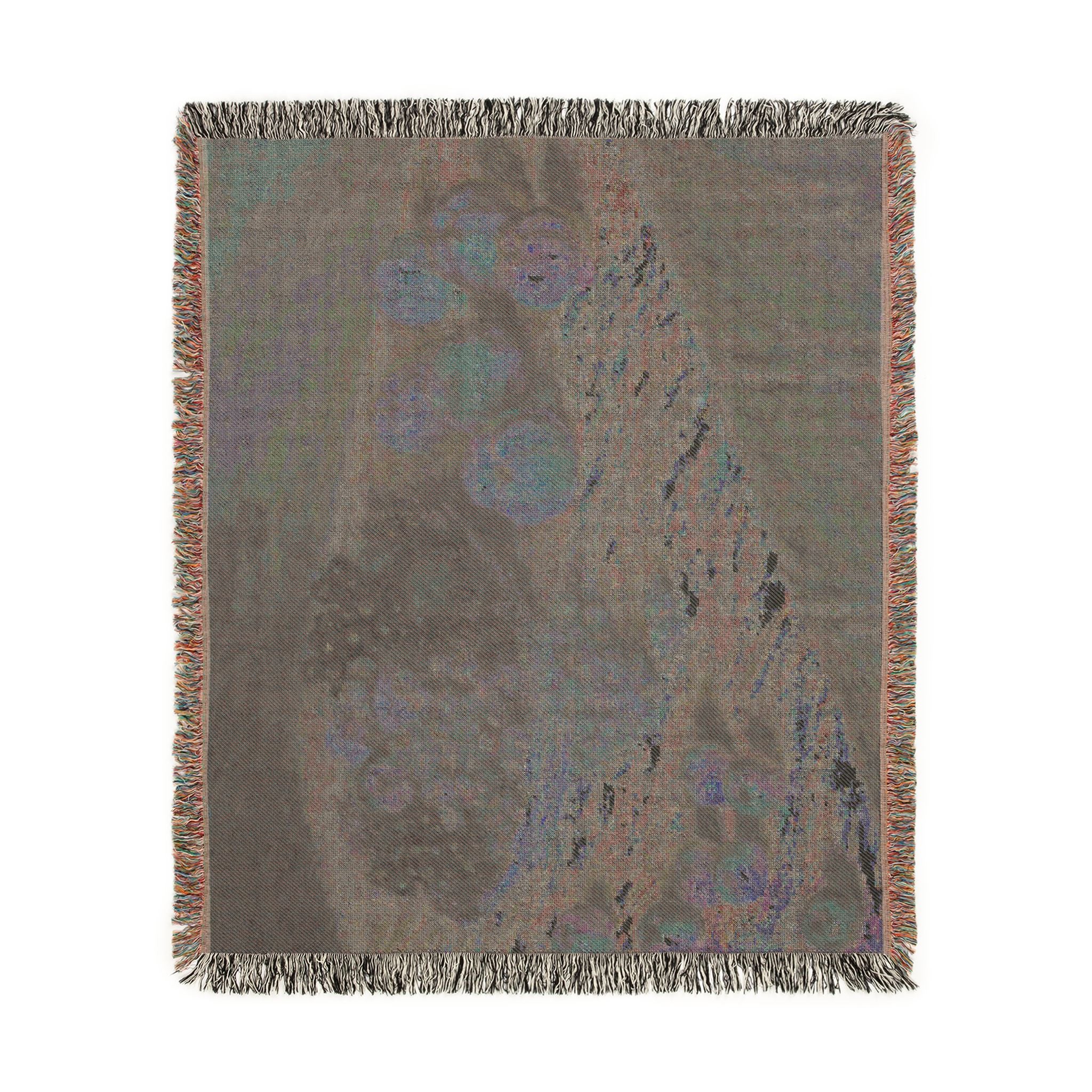Claude Monet - Apples and Grapes | Woven Tapestry Blanket - Image 9