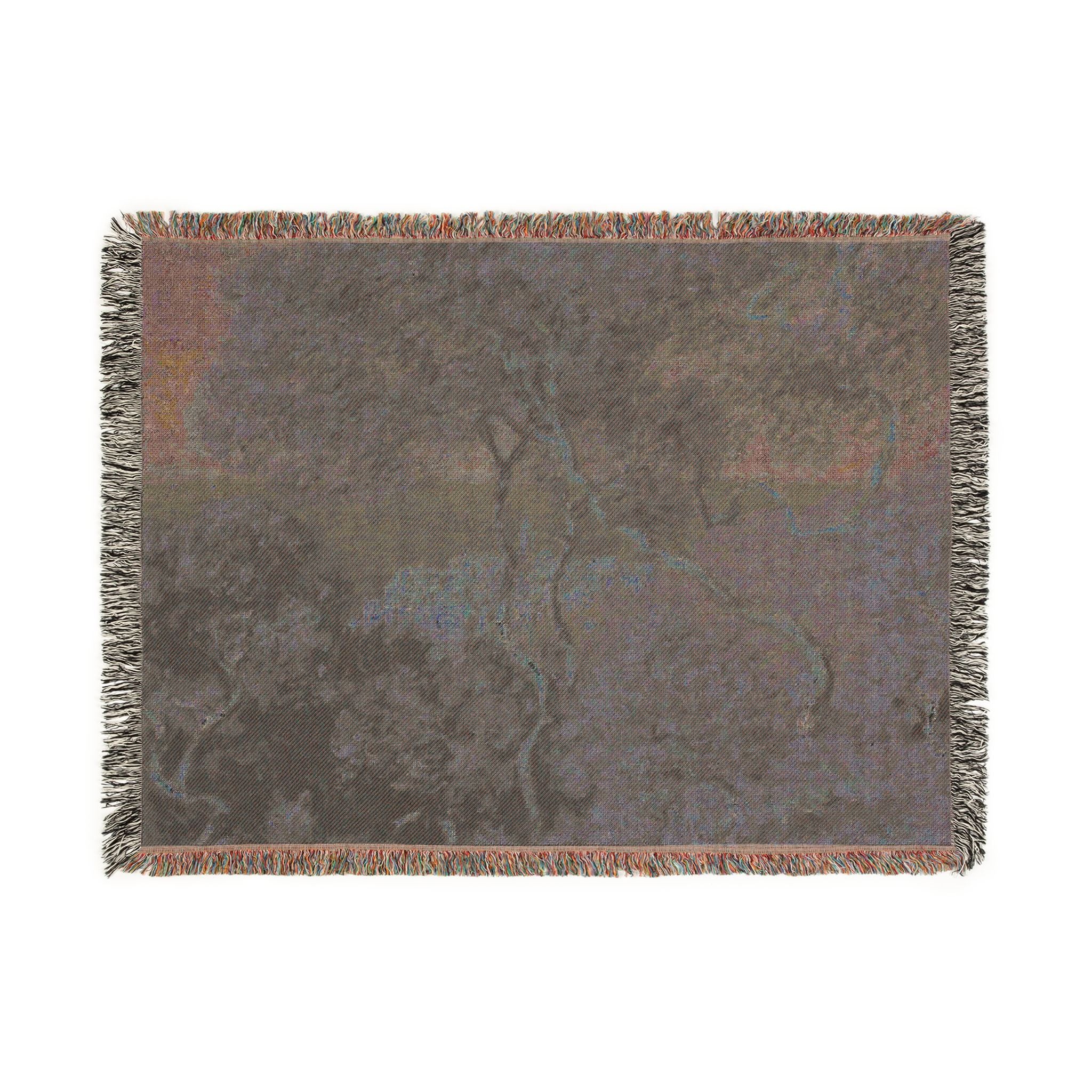 Claude Monet - Bordighera | Woven Tapestry Blanket - Image 12
