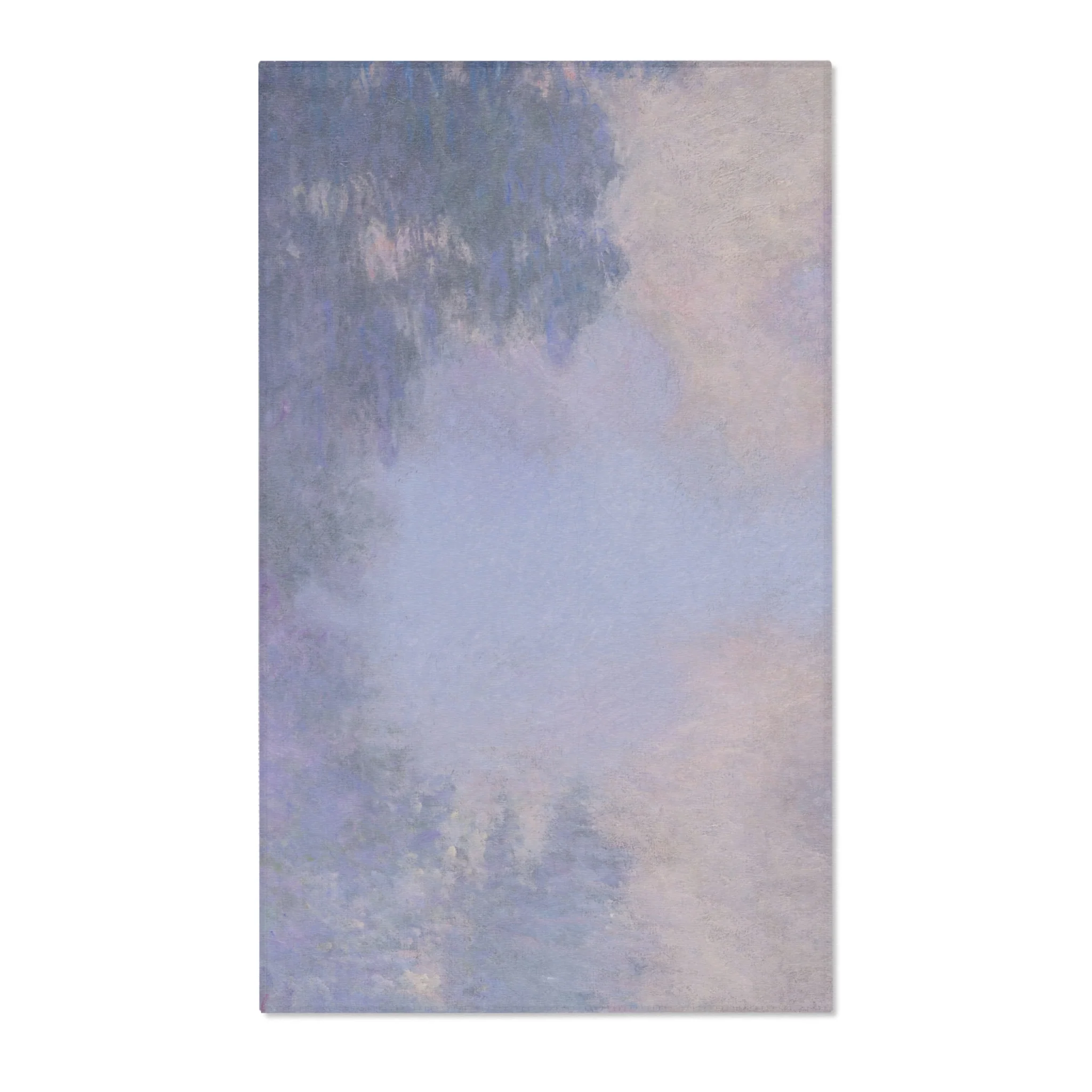 Claude Monet - Branch of the Seine near Giverny (Mist) | Area Rug - Image 2