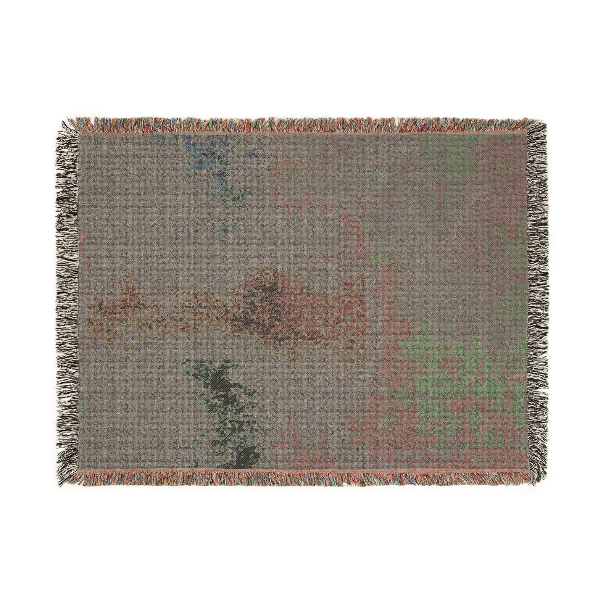 Claude Monet - Branch of the Seine near Giverny (Mist) | Woven Tapestry Blanket - Image 12